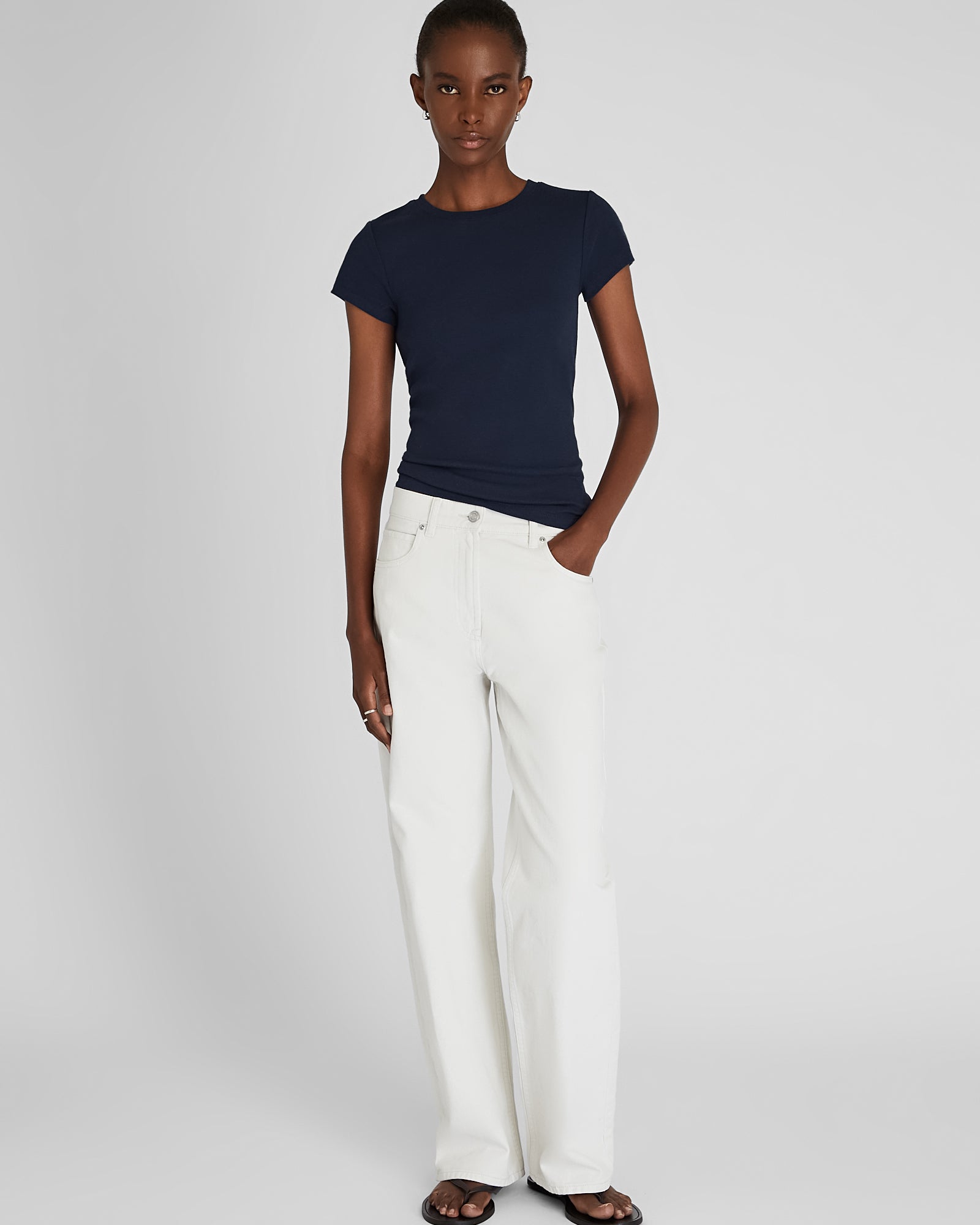 CLUB MONACO - T-shirt Bowee - Marine