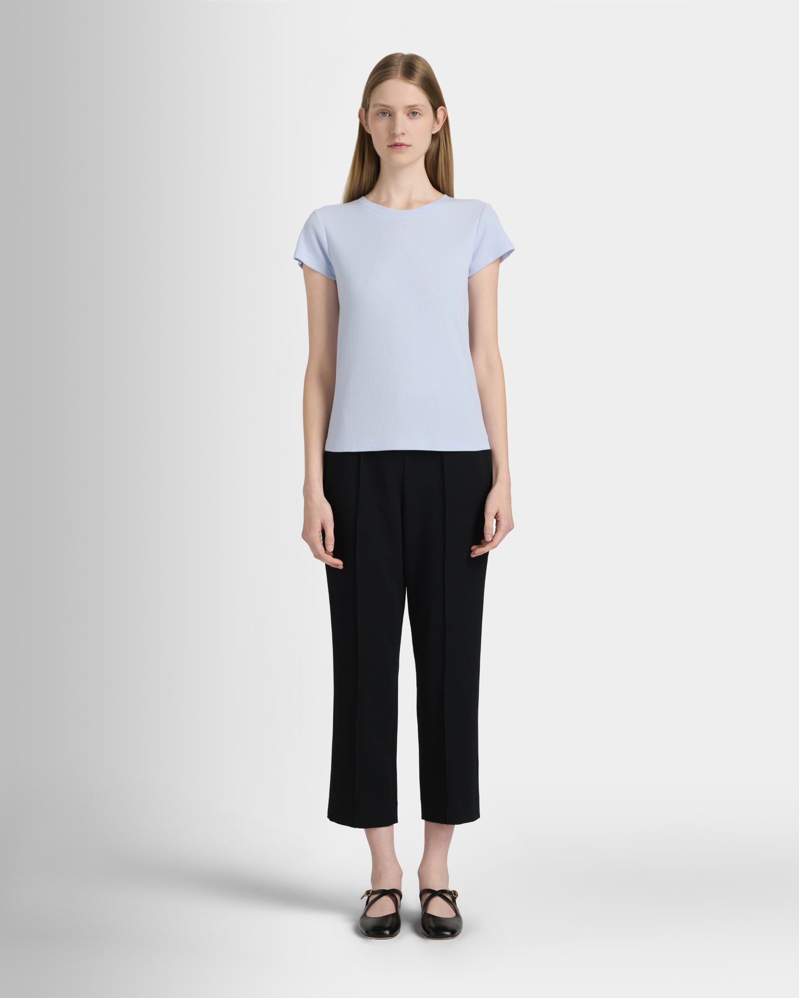 Club Monaco Corp, CA - T-shirt Bowee - Bleu