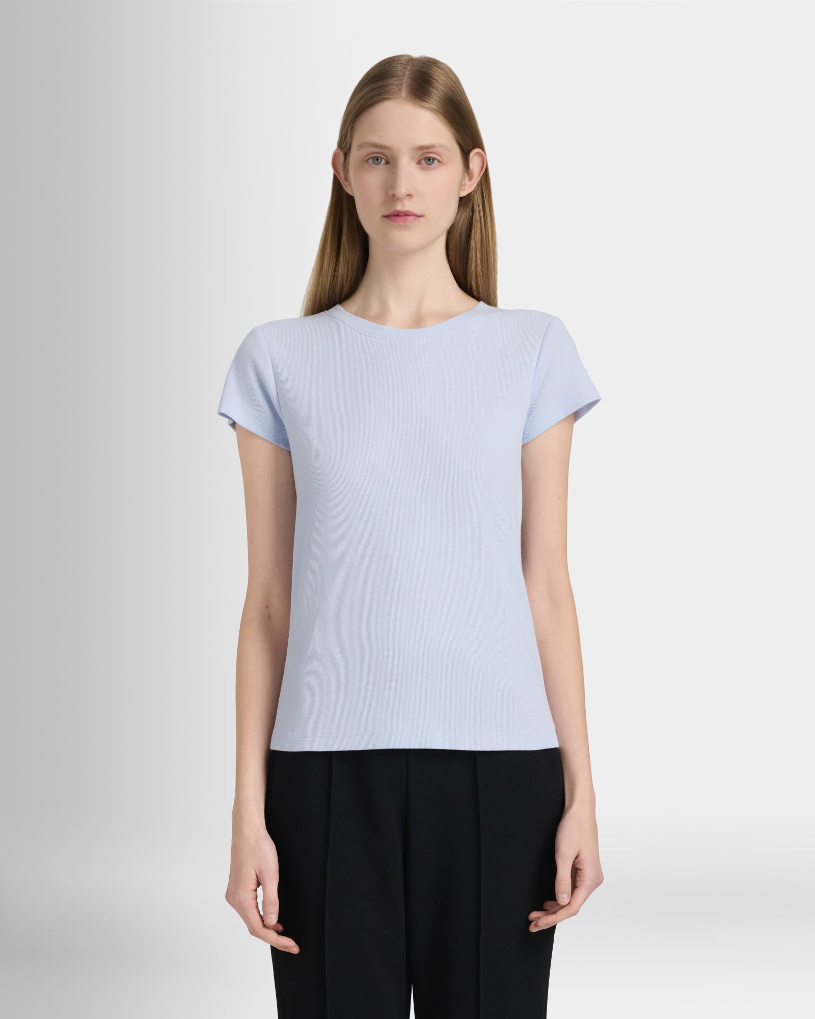 Club Monaco Corp, CA - T-shirt Bowee - Bleu