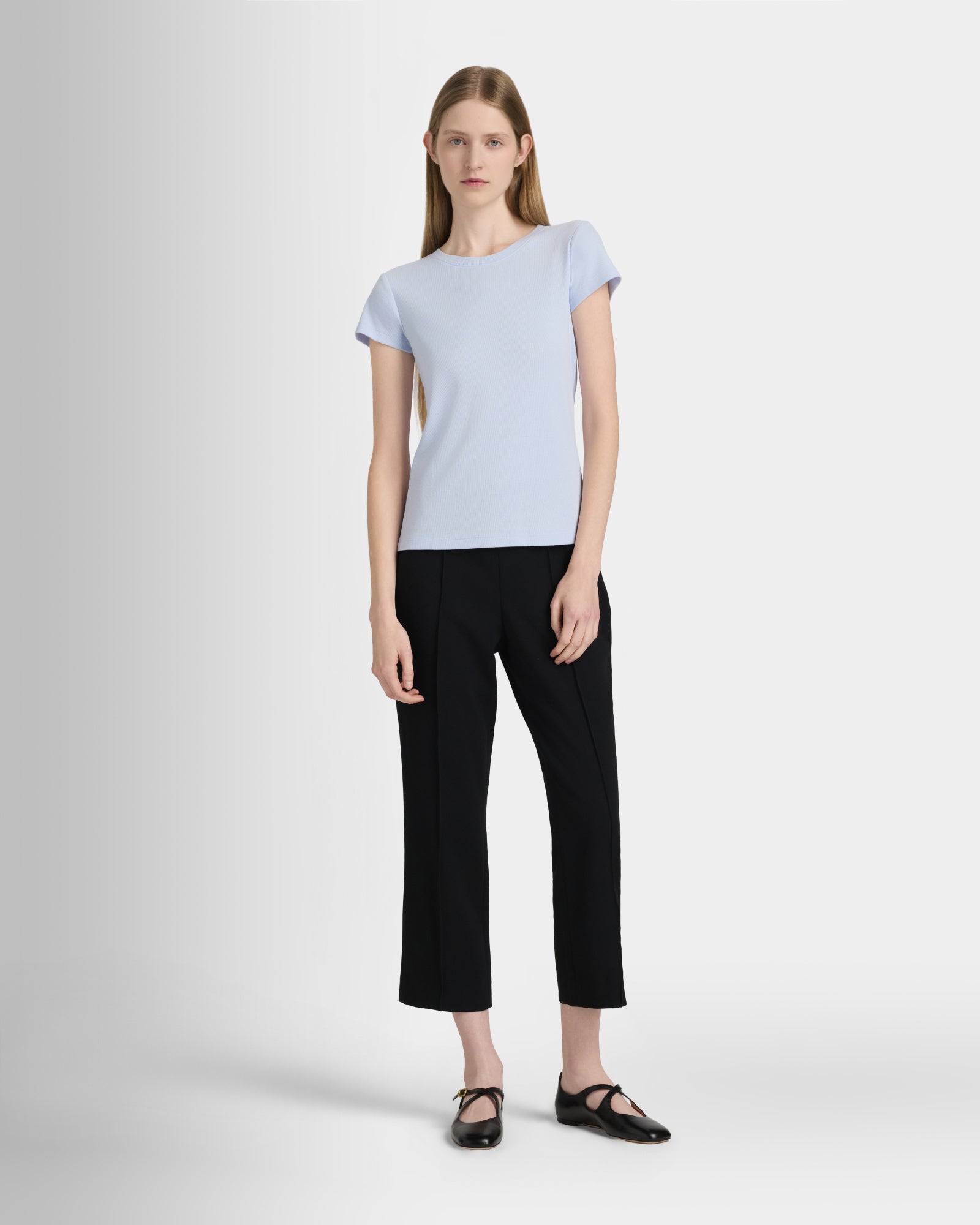 Club Monaco Corp, CA - T-shirt Bowee - Bleu