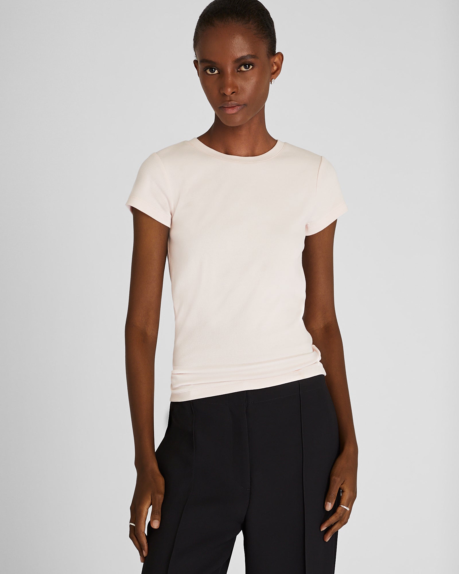 CLUB MONACO - T-shirt Bowee - Mauve