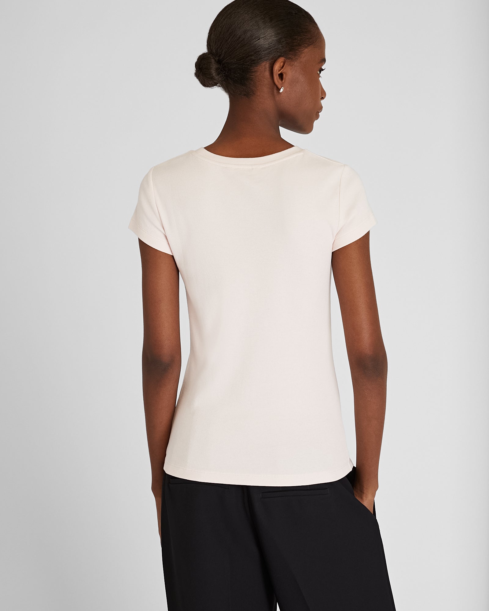 CLUB MONACO - T-shirt Bowee - Mauve
