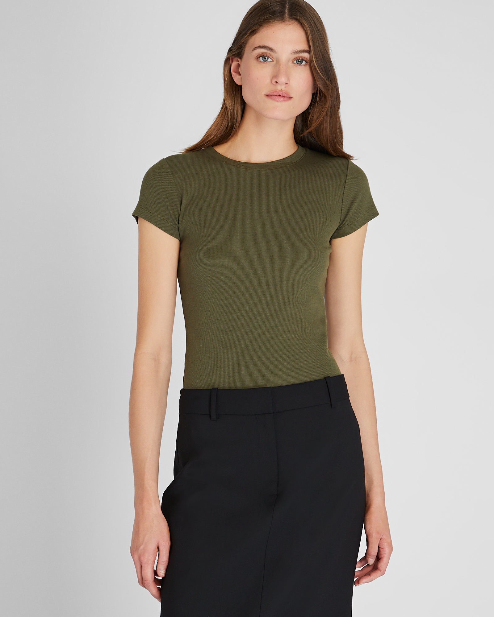 CLUB MONACO - T-shirt Bowee - Olive