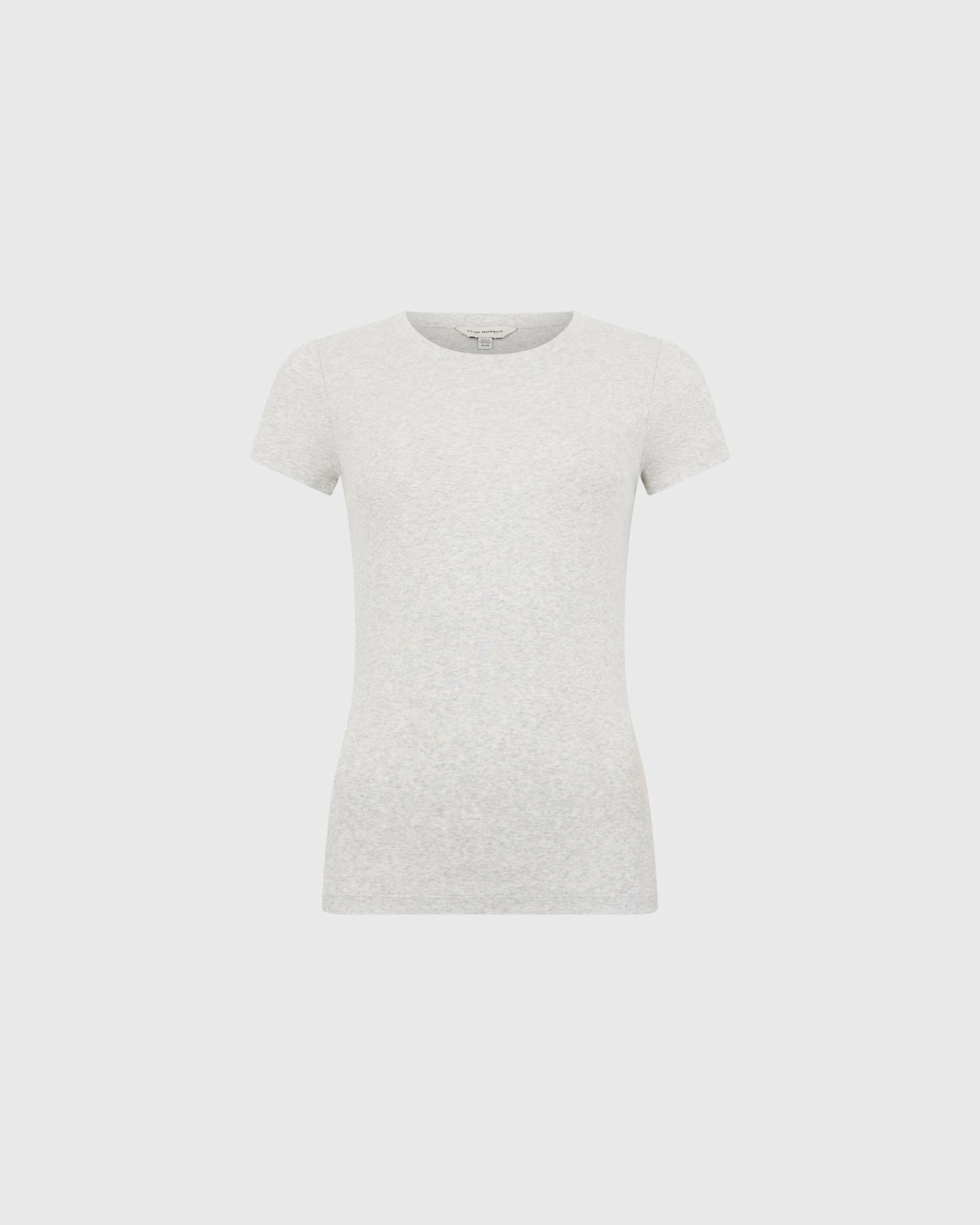 Club Monaco Corp, CA - Bowee Tee - Light Heather Grey