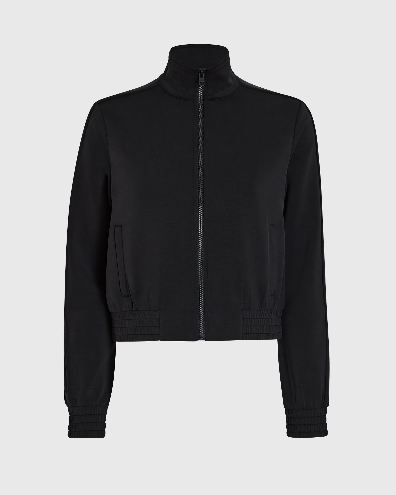 CLUB MONACO - Veste de survêtement Scuba lavé au sable - Noir
