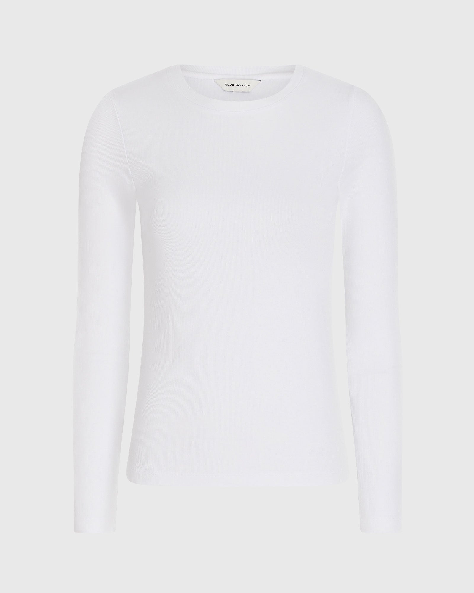 CLUB MONACO - T-shirt à manches longues Bowee - Blanc
