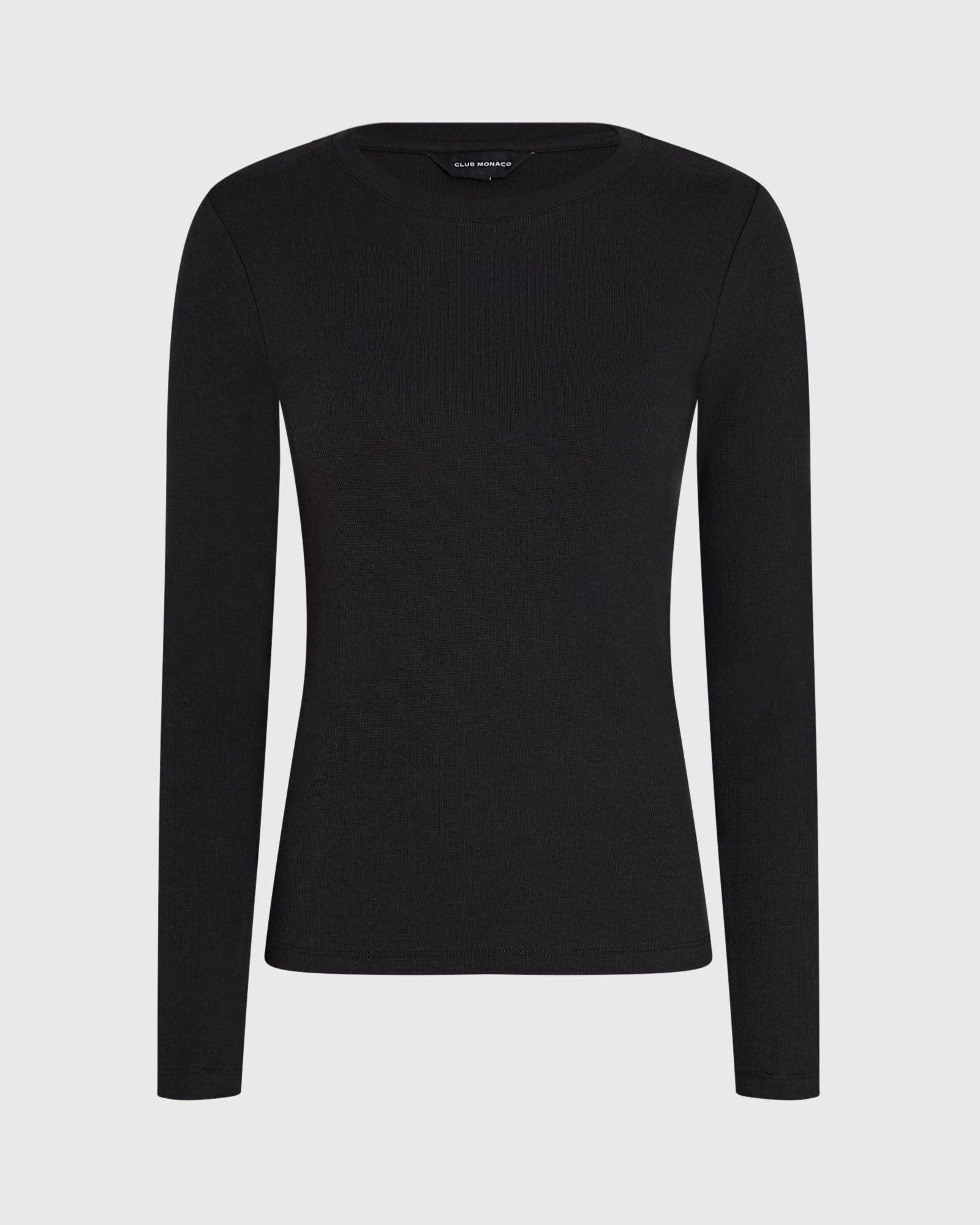 CLUB MONACO - T-shirt à manches longues Bowee - Noir