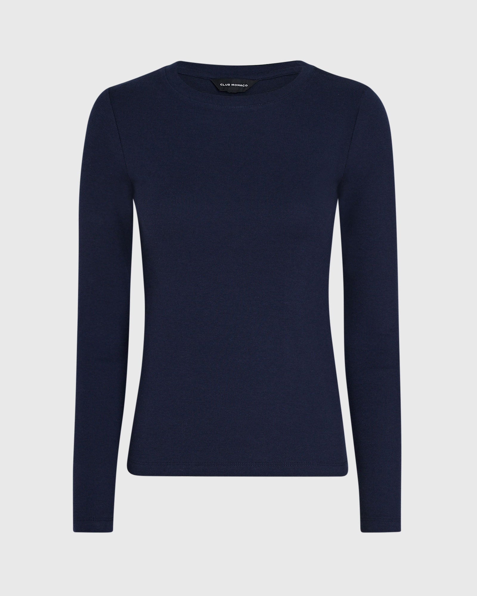 CLUB MONACO - T-shirt à manches longues Bowee - Marine