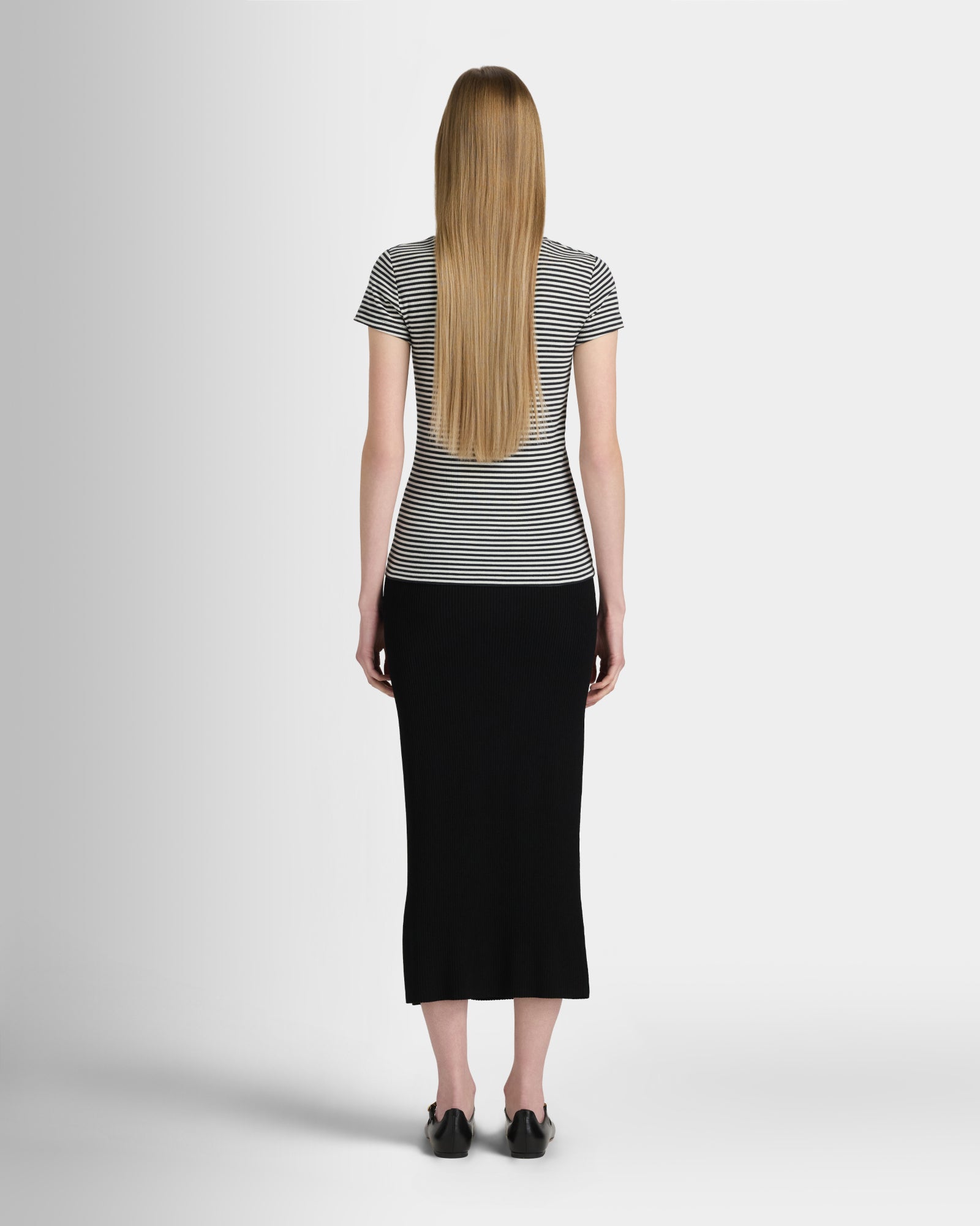 Club Monaco Corp, CA - T-shirt Bowee - Noir