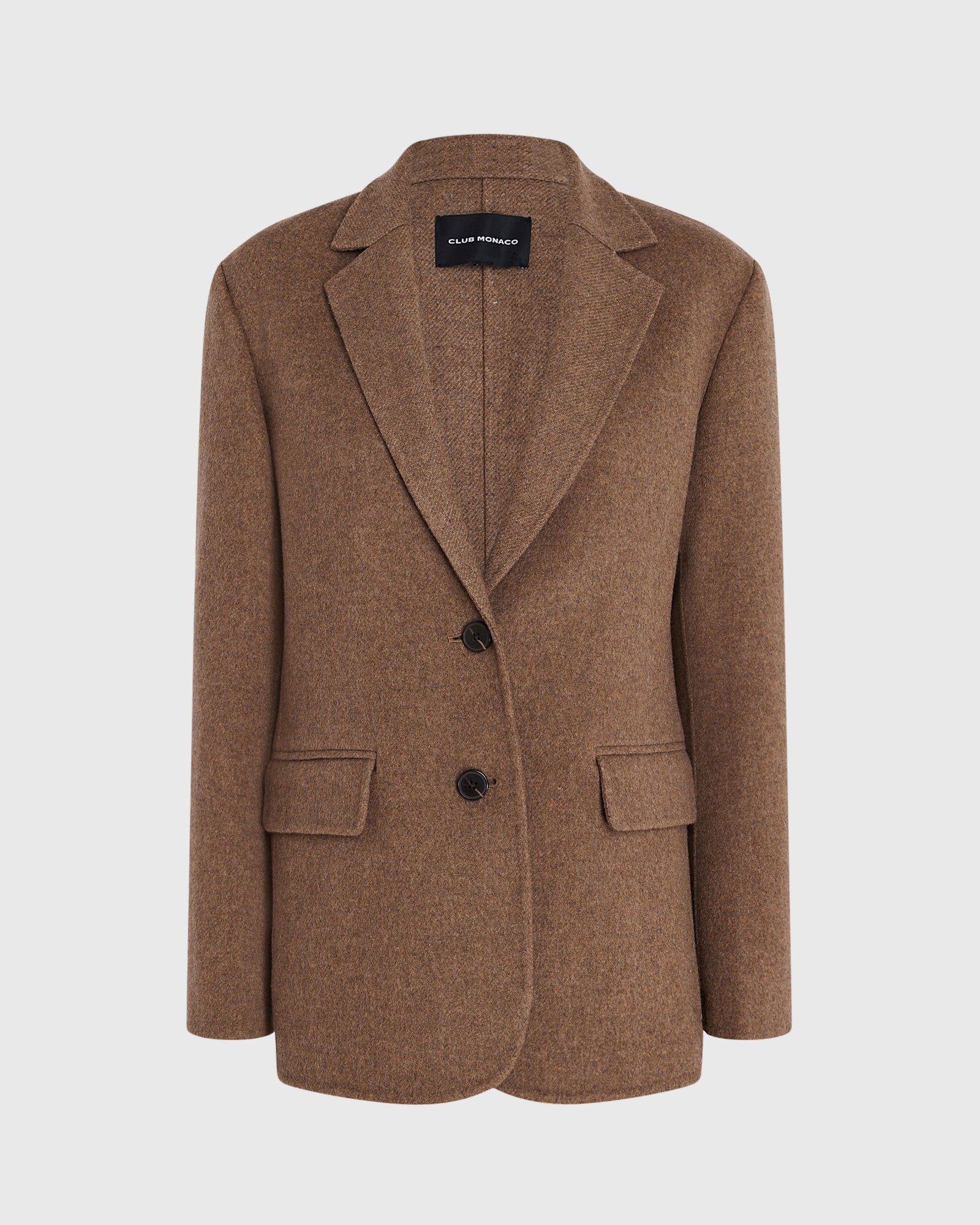 CLUB MONACO - Manteau Blazer Double Face - Taupe
