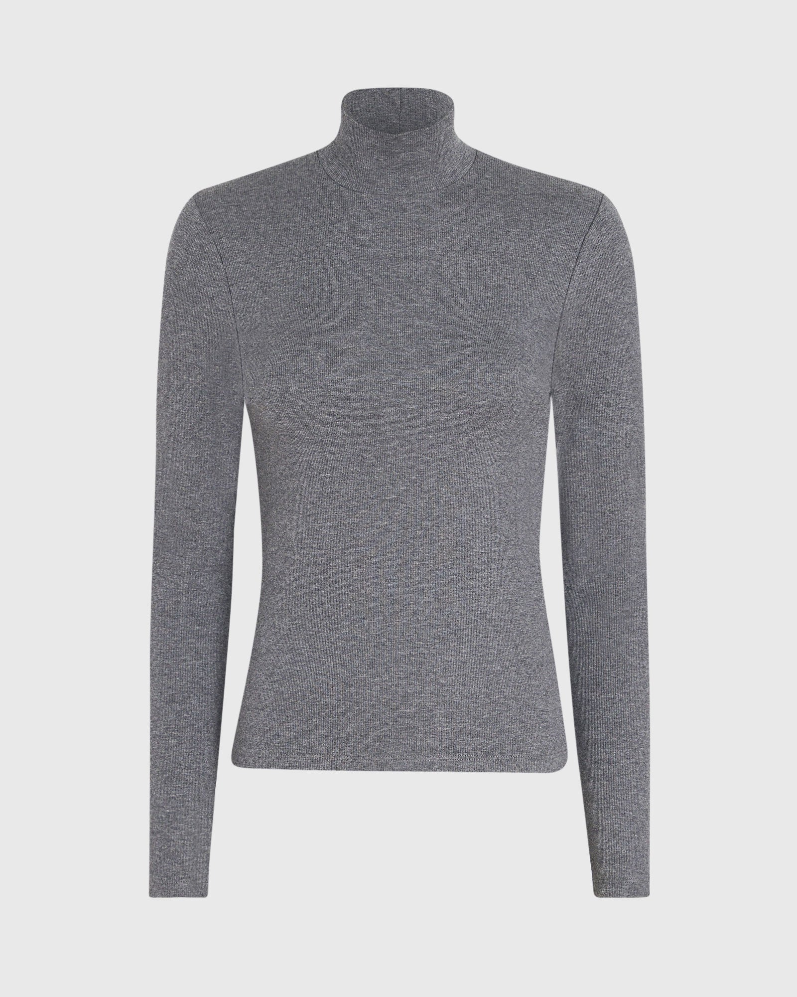 CLUB MONACO - Bowee Turtleneck - Medium Heather Grey