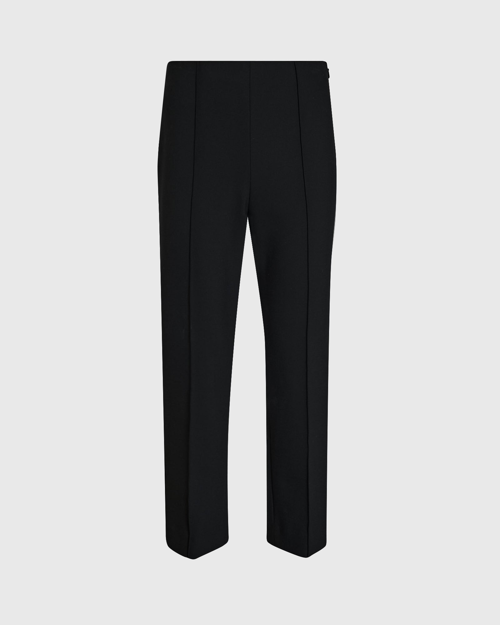 CLUB MONACO - Cropped Compact Stretch Pant - Black