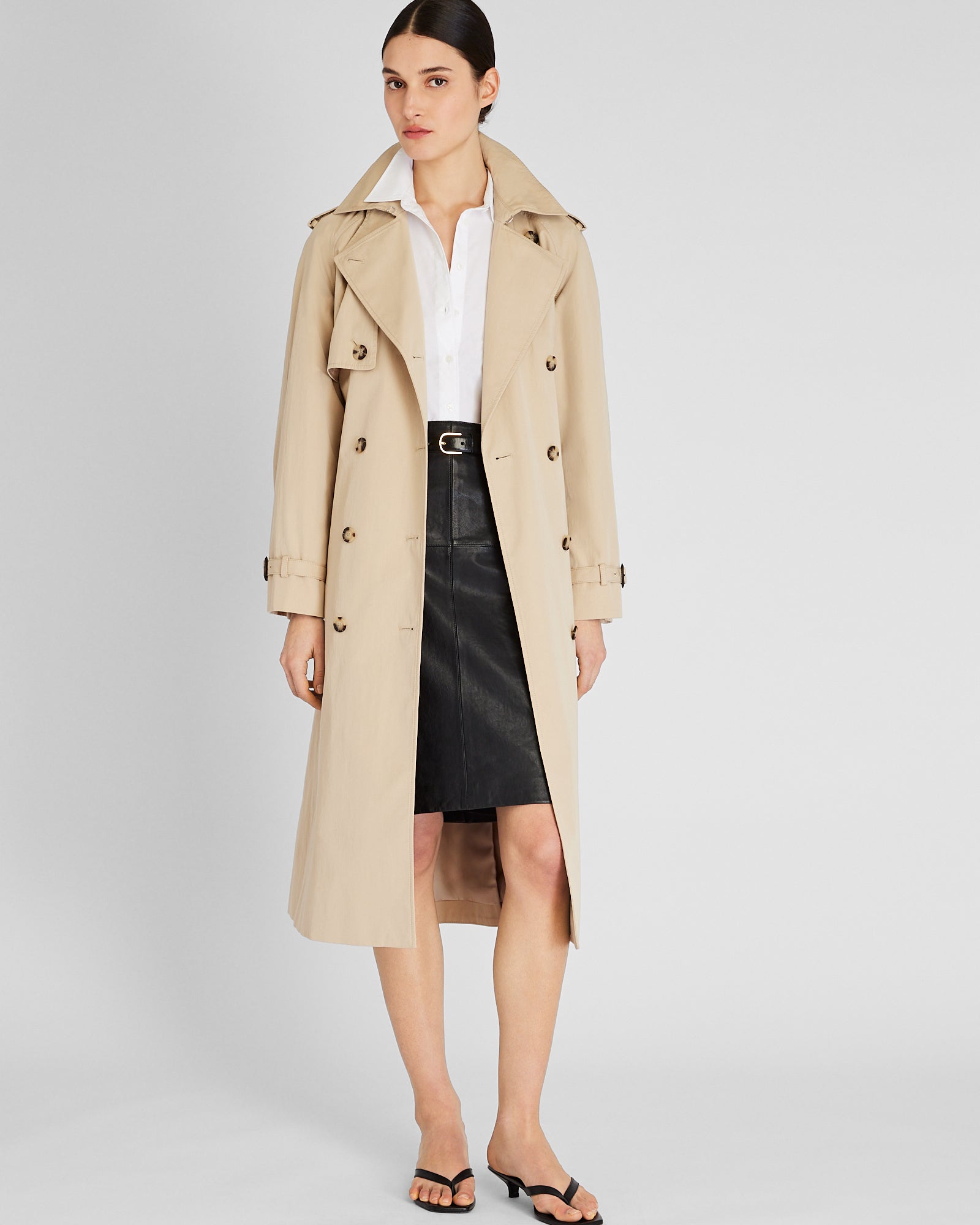 CLUB MONACO - Monaco Trench - Birch Wood