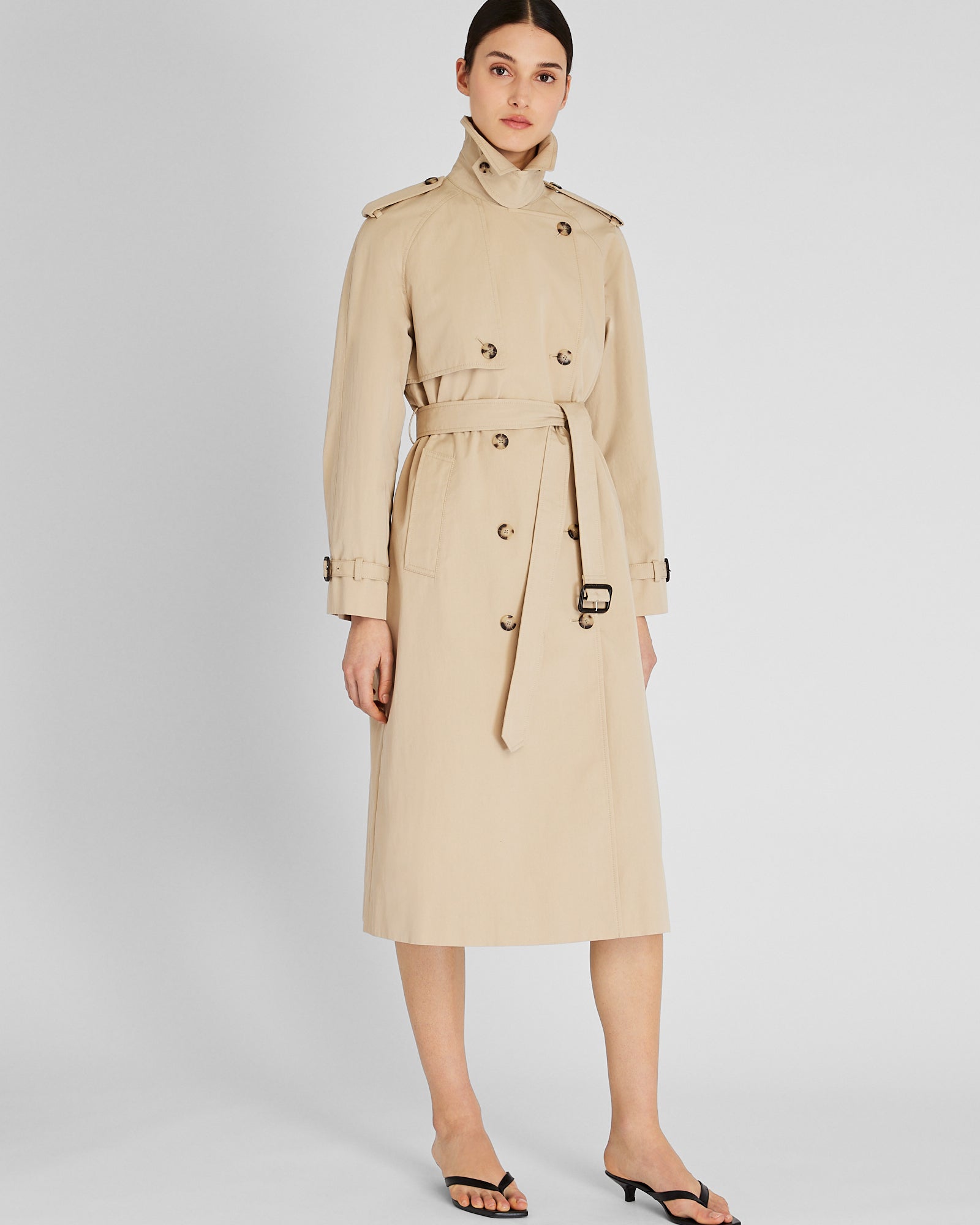CLUB MONACO - Trench Monaco - Brun