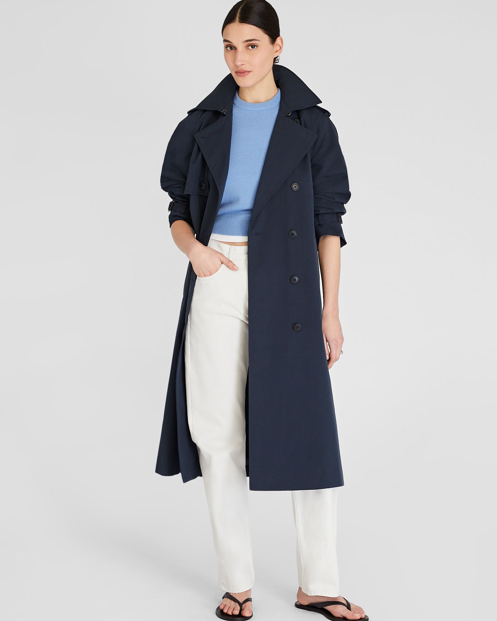 CLUB MONACO - Trench Monaco - Marine crépusculaire