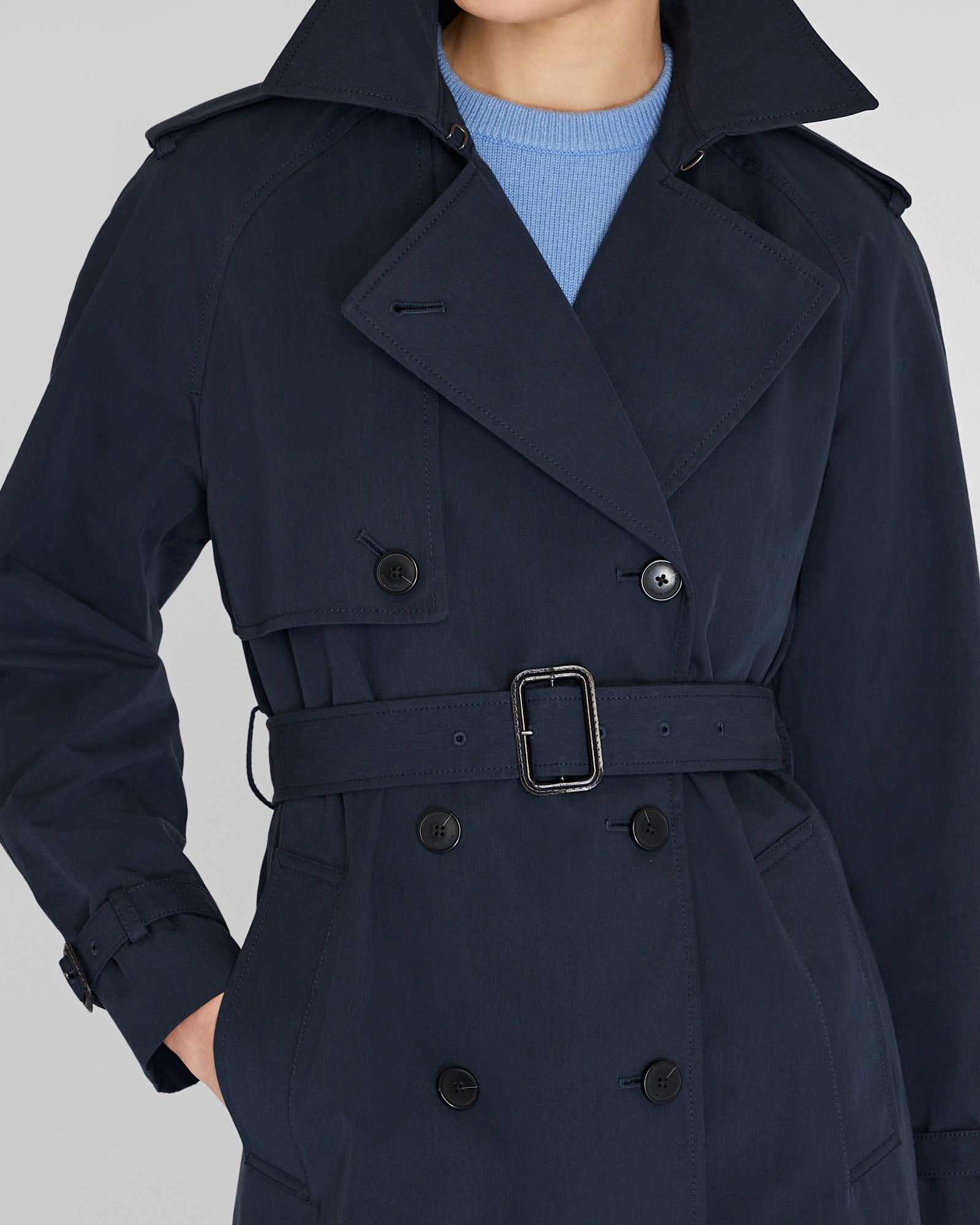 CLUB MONACO - Trench Monaco - Marine crépusculaire