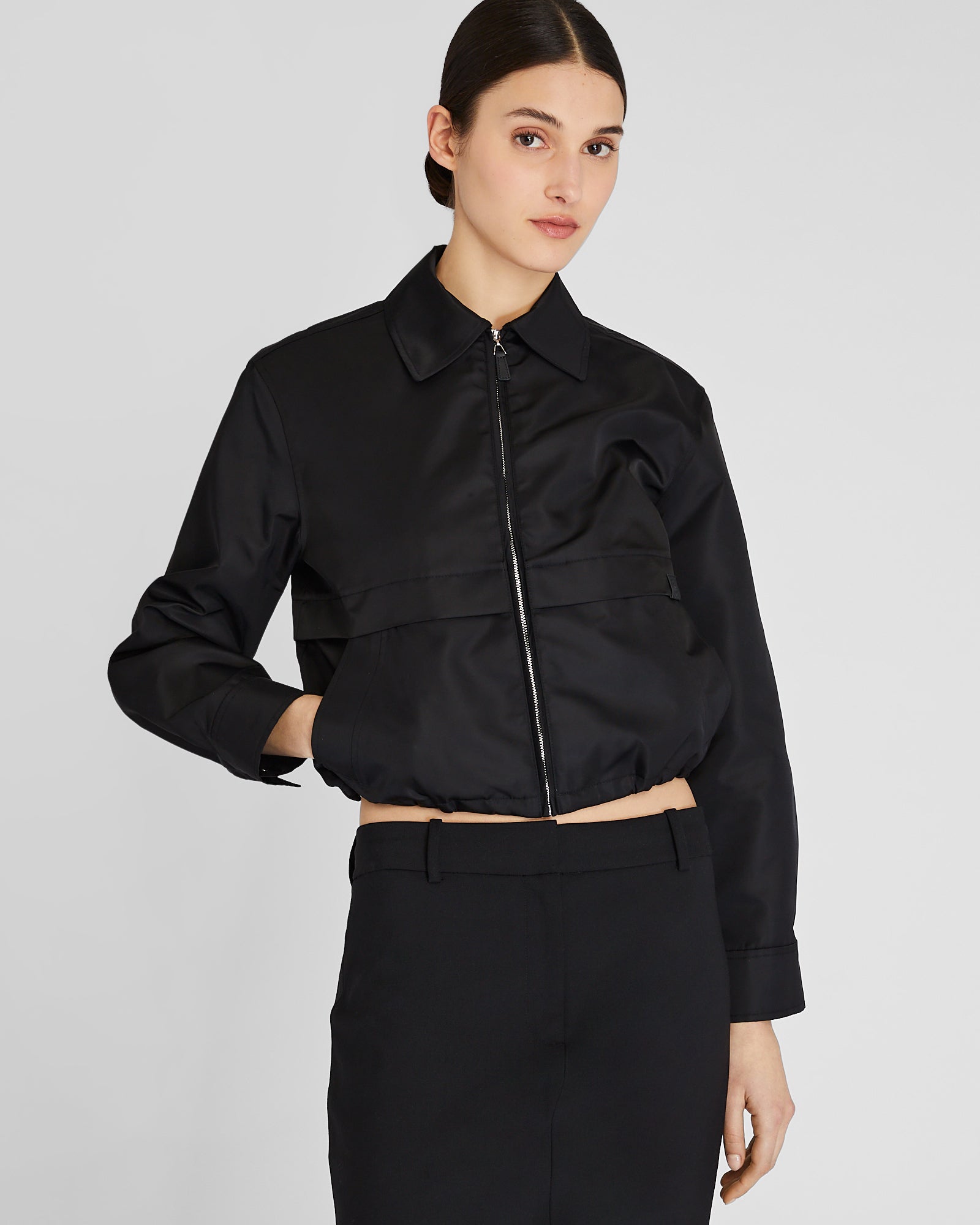 CLUB MONACO - Club Anorak - Black