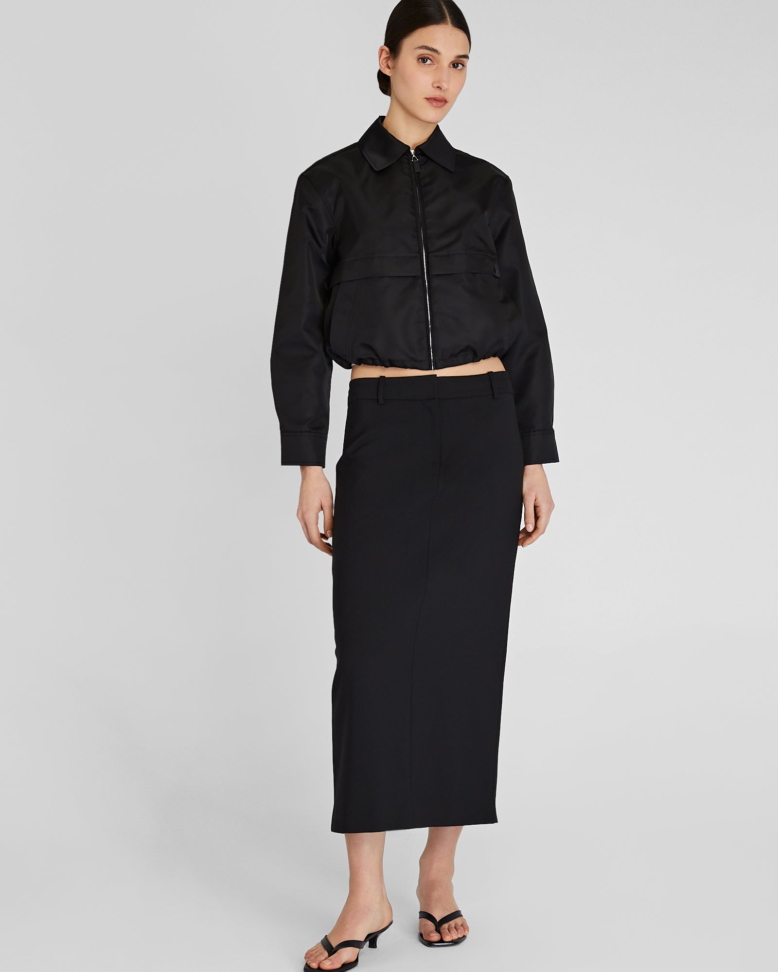 CLUB MONACO - Club Anorak - Black