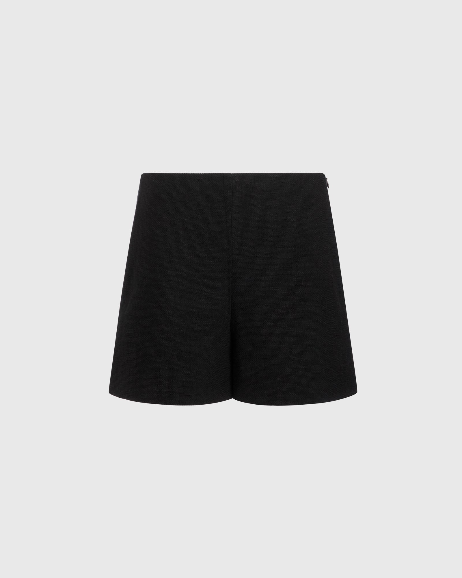CLUB MONACO - Bouclé Mini Short - Black