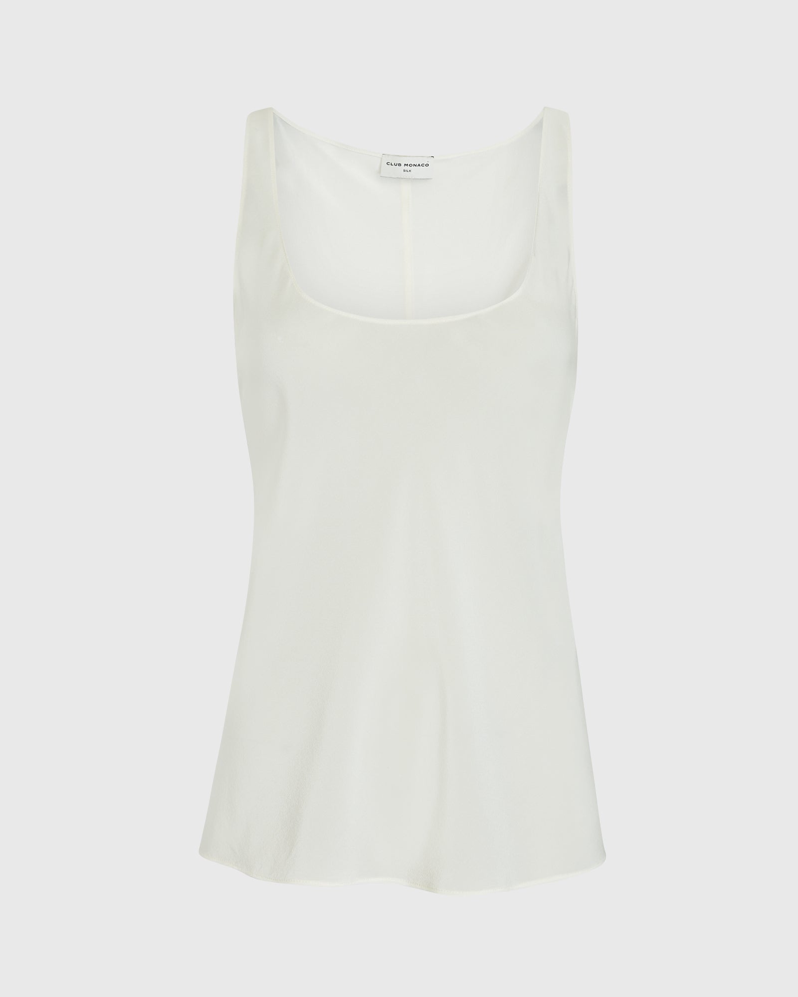 CLUB MONACO - Silk Racerback Cami - Écru