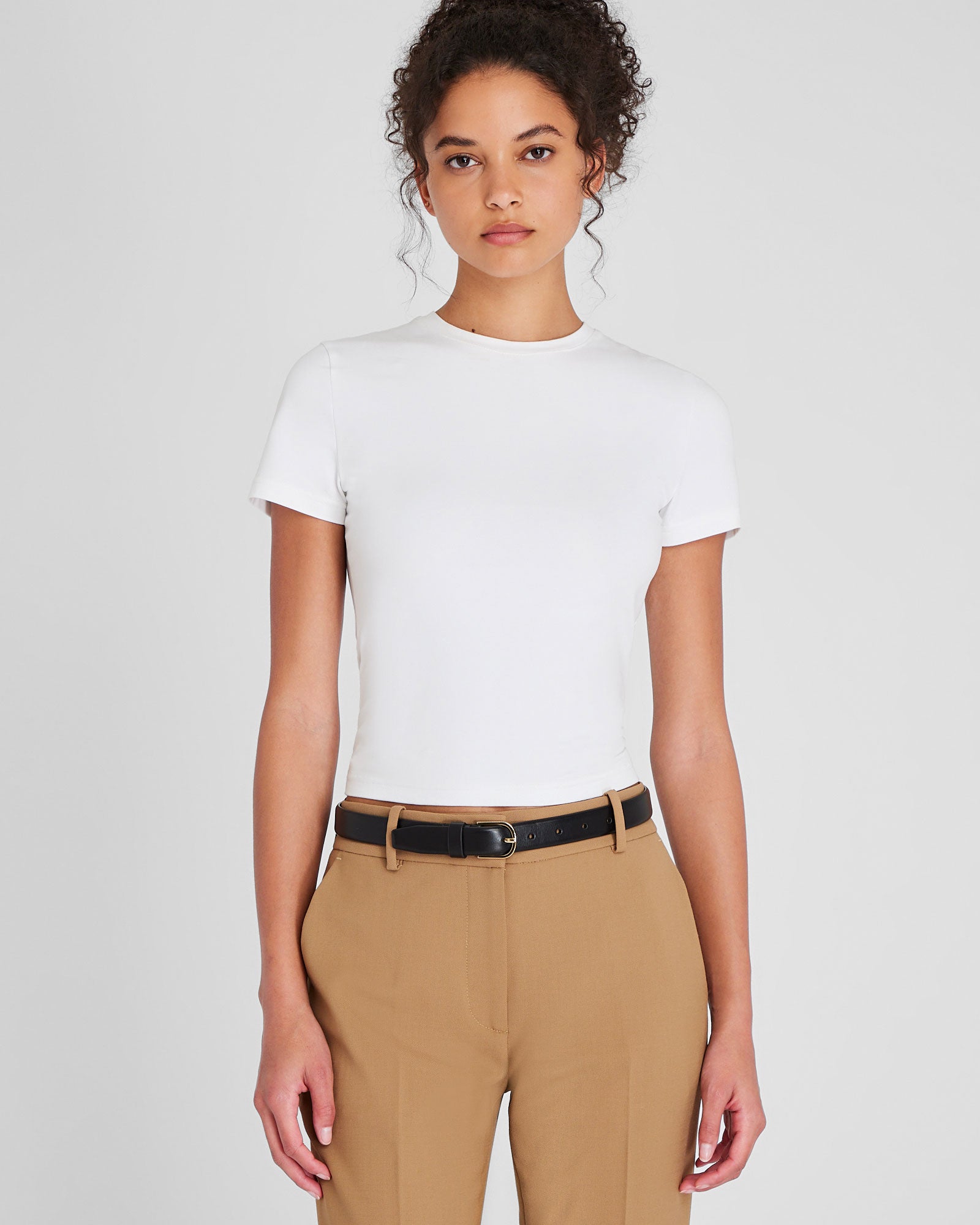 CLUB MONACO - Contour Tee - White
