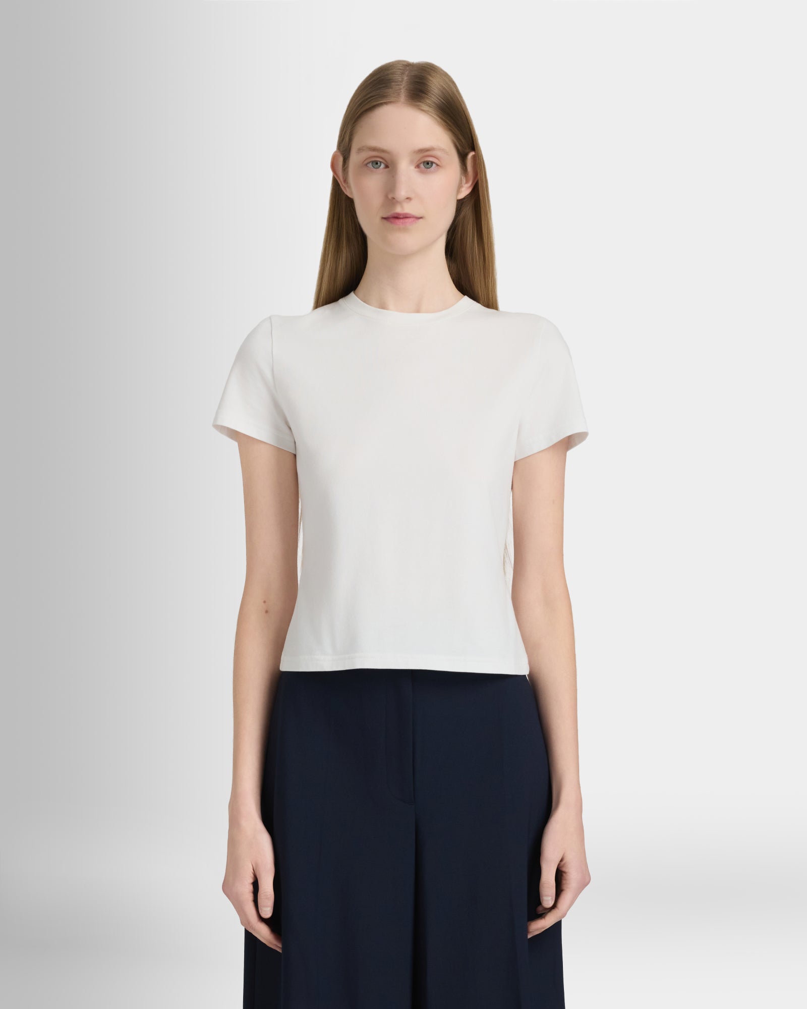 Club Monaco Corp, CA - Contour Tee - White