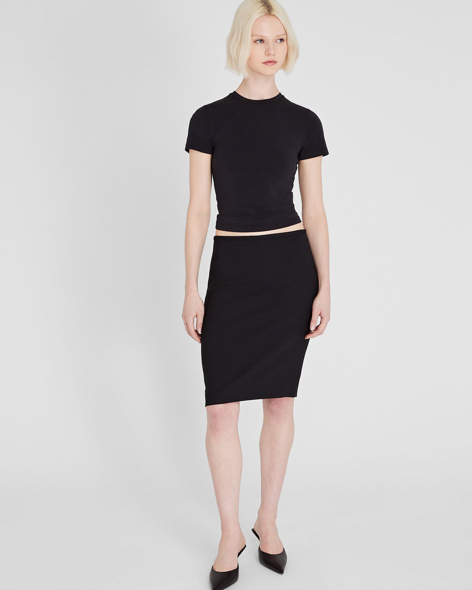 CLUB MONACO - Contour Tee - Black