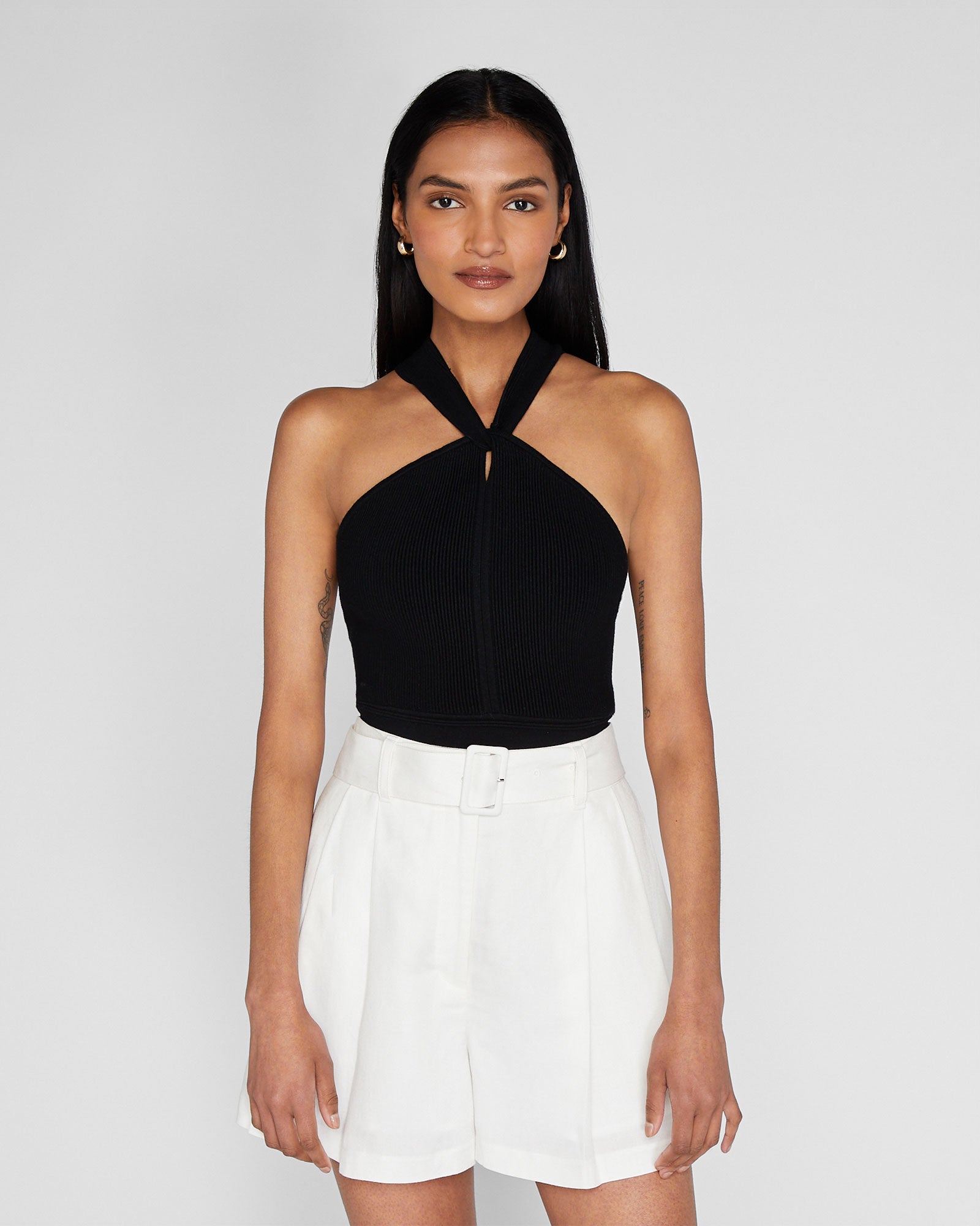 CLUB MONACO - Raeni Knit Tank - Black
