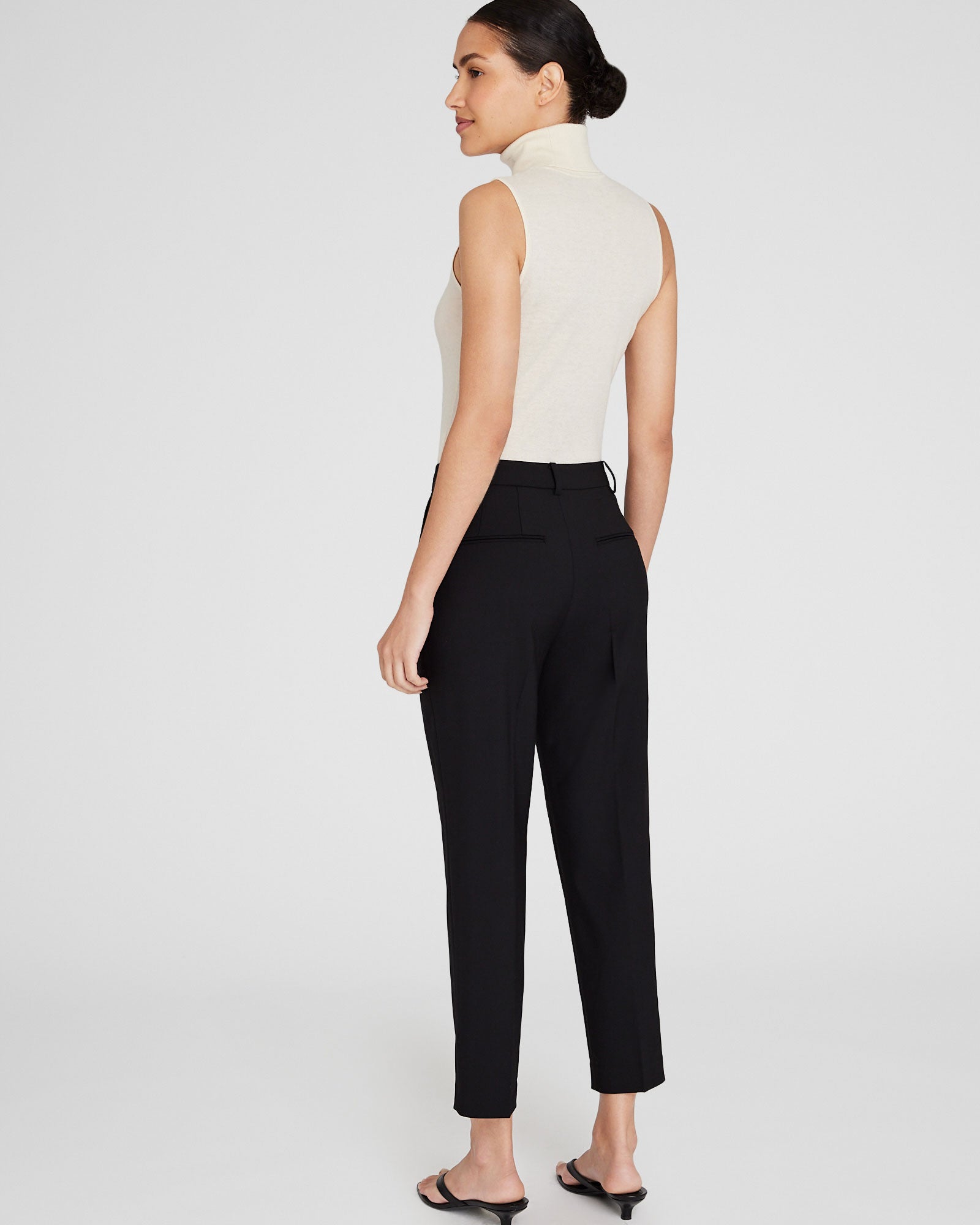 CLUB MONACO - Borrem Pant - Soot Black