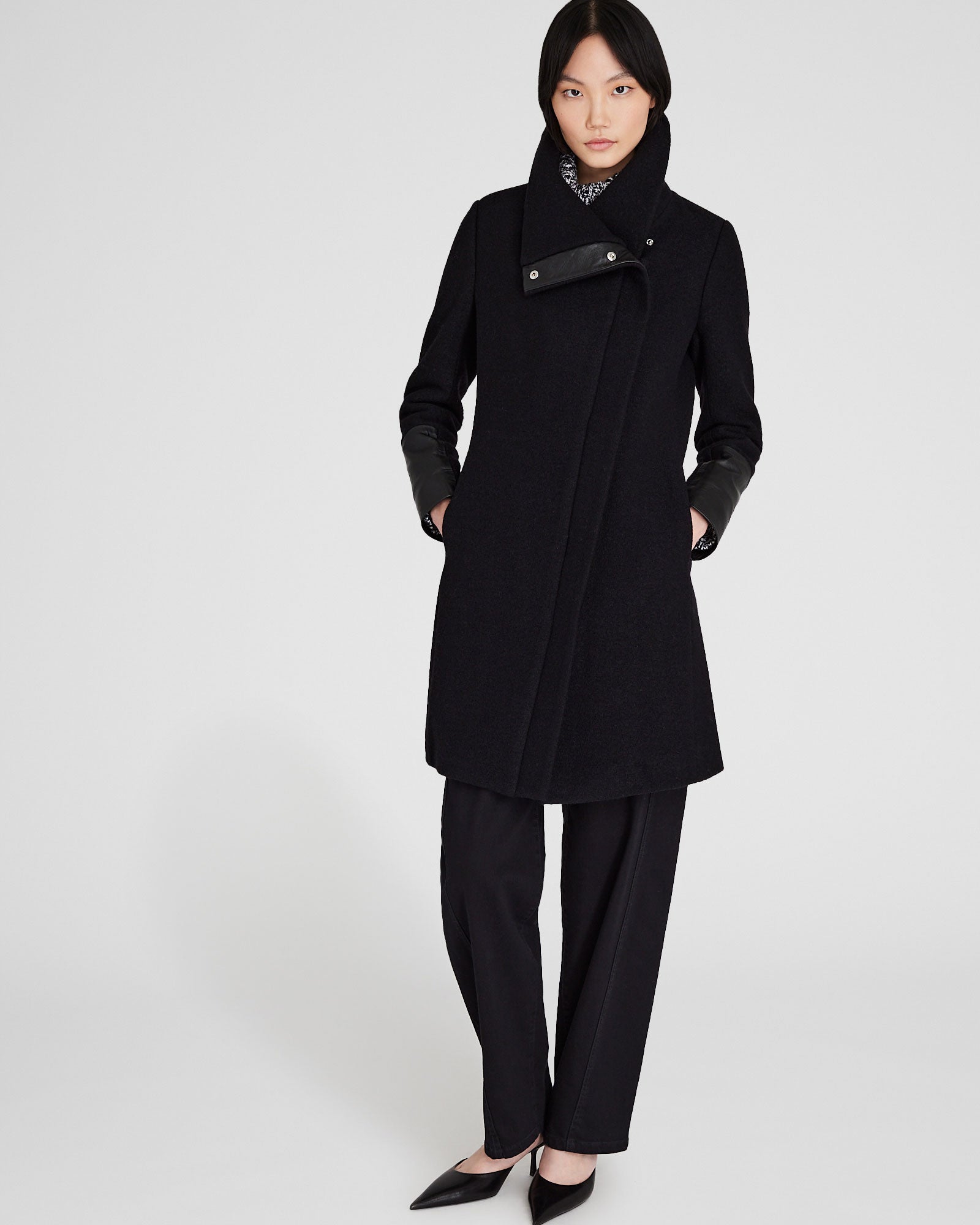 CLUB MONACO - Manteau Halli - Blanc