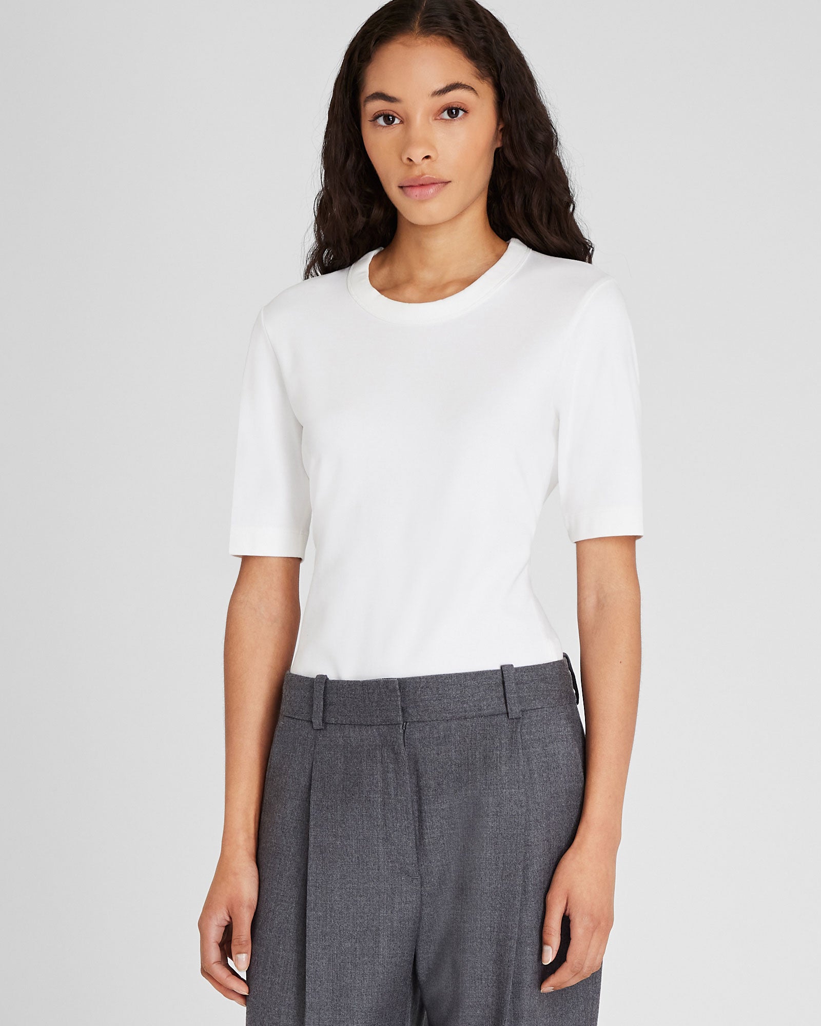 CLUB MONACO - Perfect Tee - White