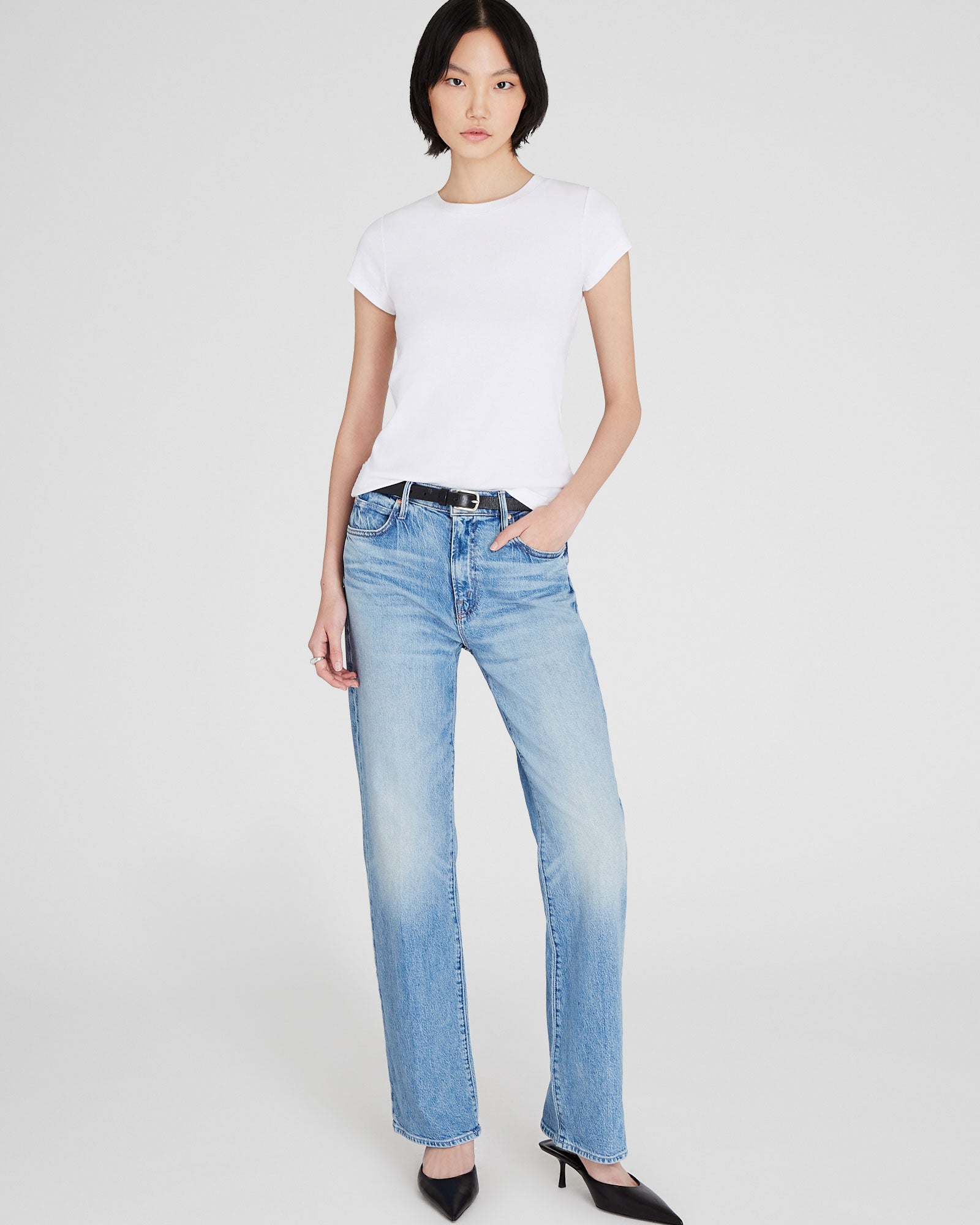 CLUB MONACO - T-shirt Bowee - Blanc