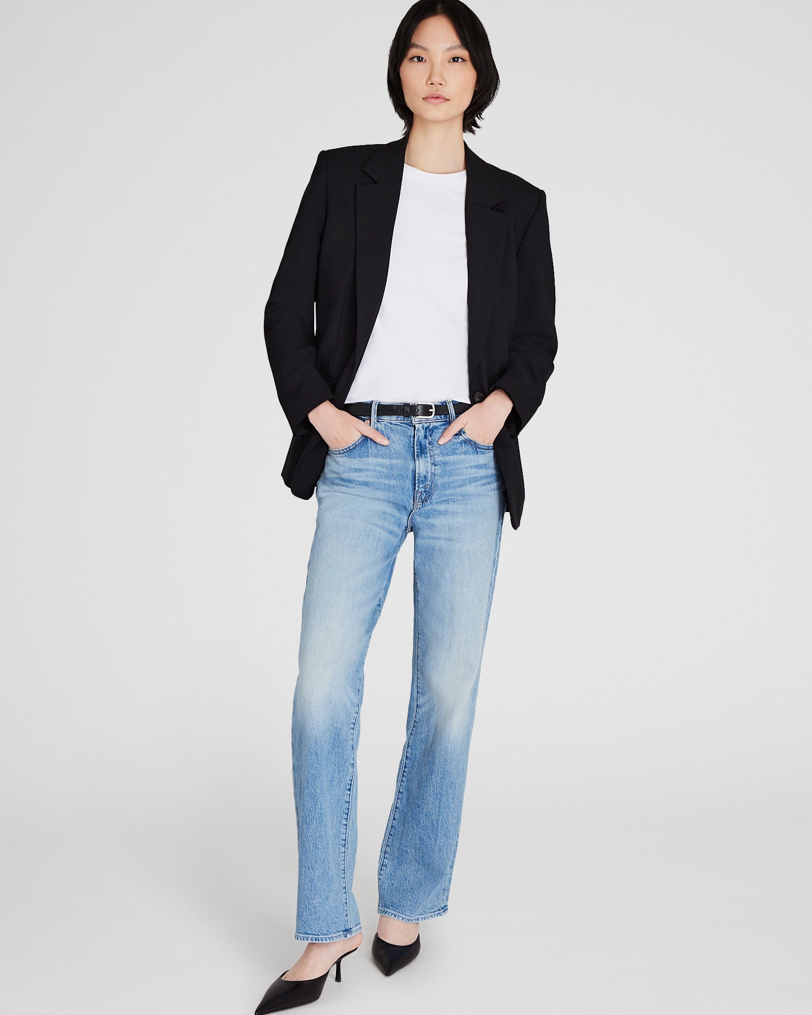 CLUB MONACO - T-shirt Bowee - Blanc