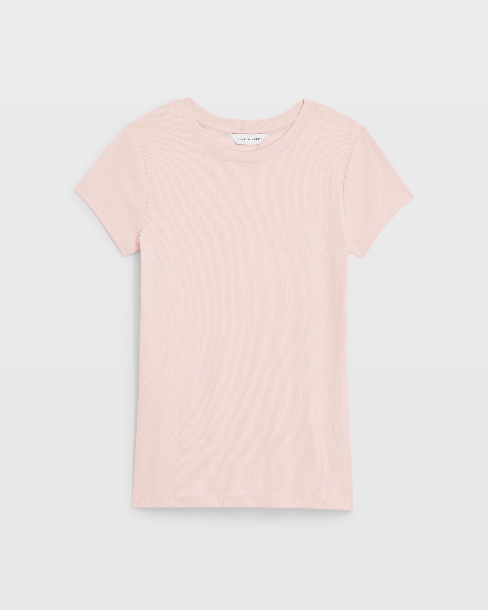 CLUB MONACO - T-shirt Bowee - Rose Pâle