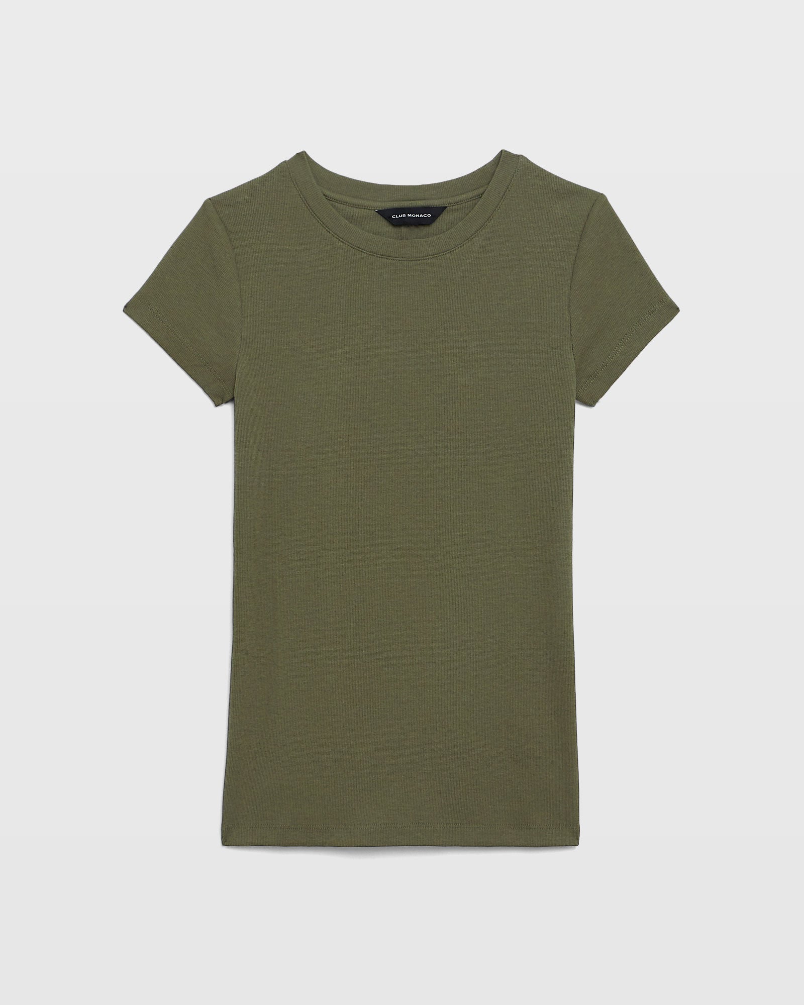 CLUB MONACO - Bowee Tee - Olive