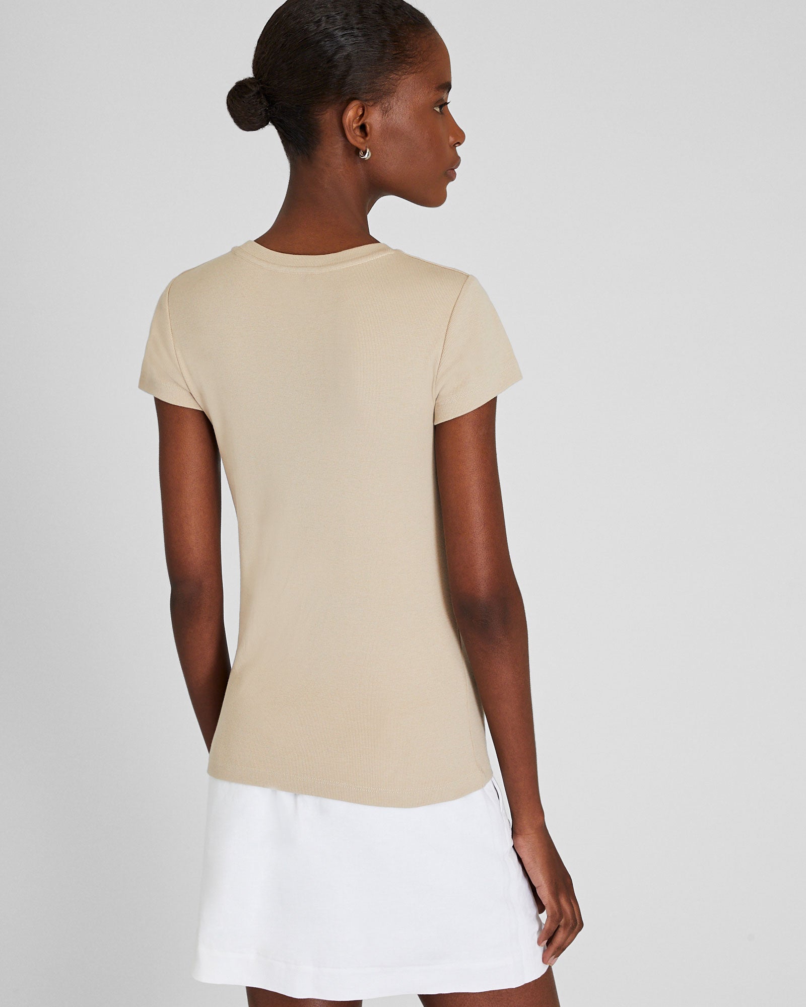 CLUB MONACO - T-shirt Bowee - Taupe