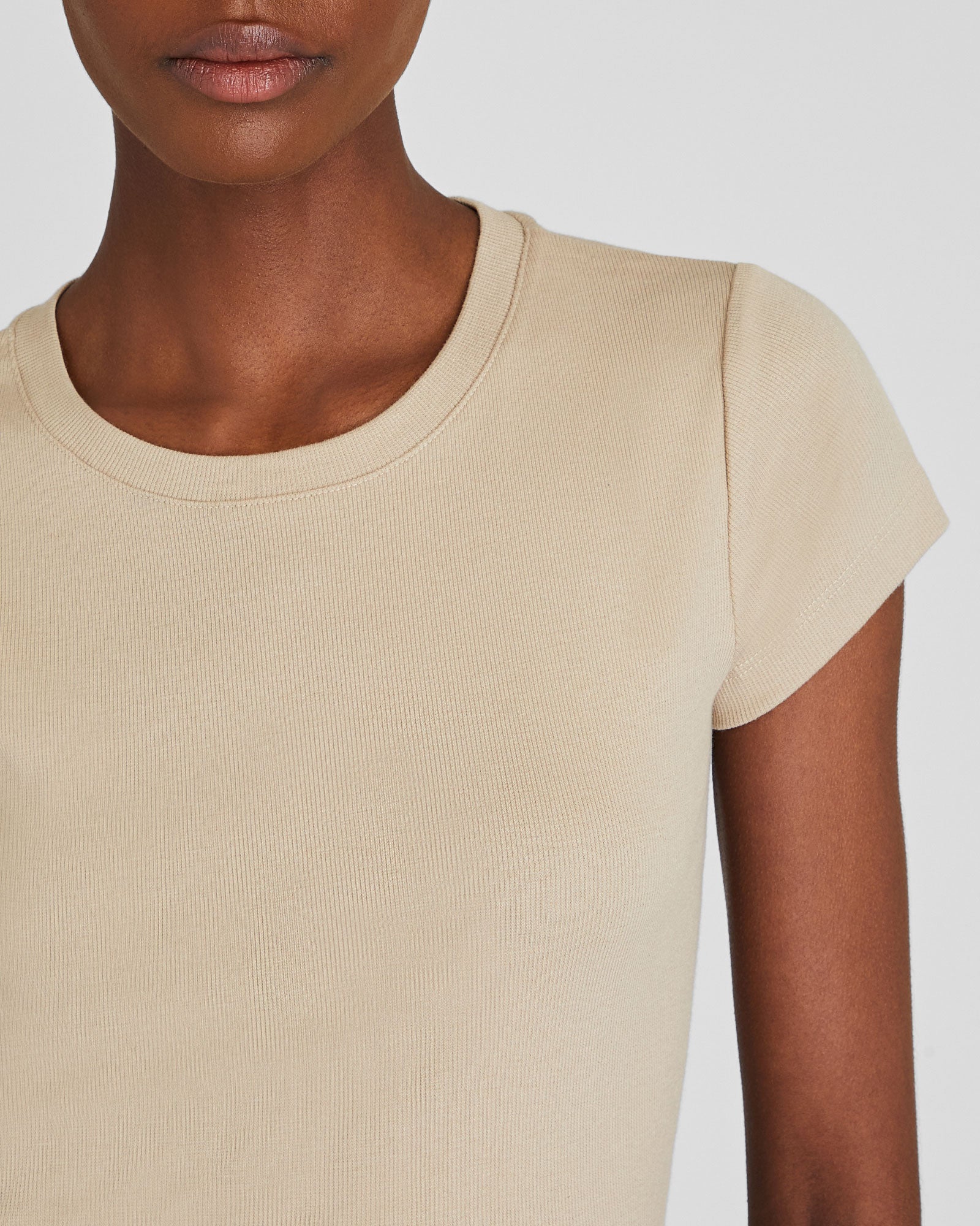 CLUB MONACO - T-shirt Bowee - Taupe