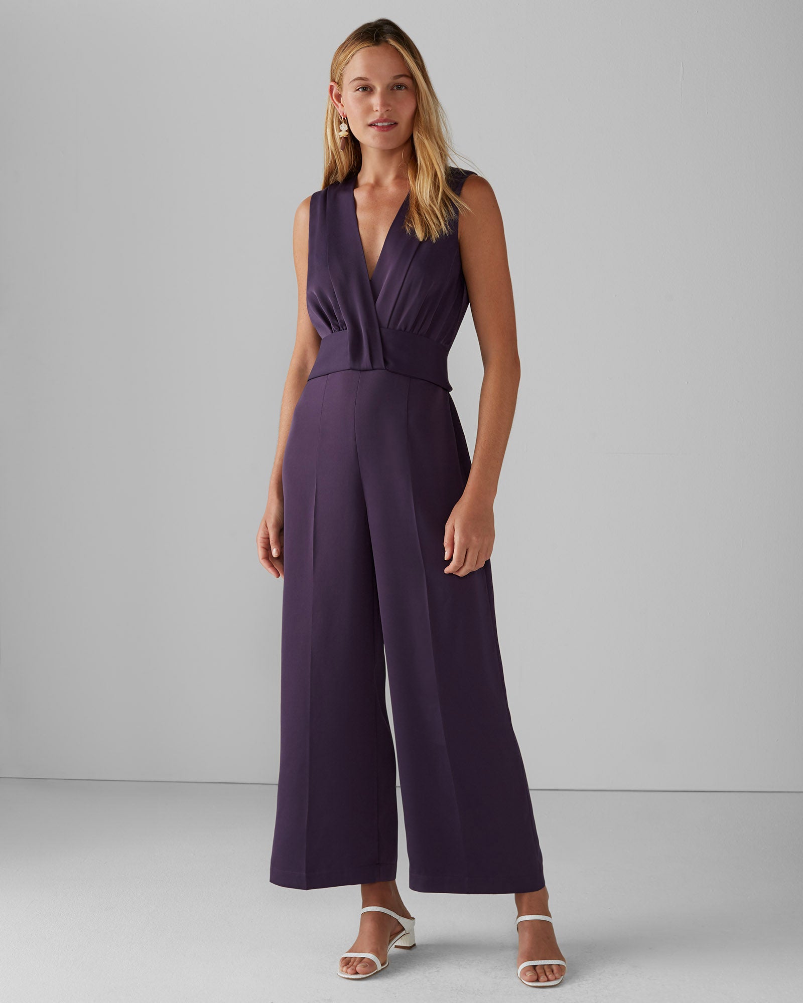 CLUB MONACO - Tie Back Jumpsuit - Red