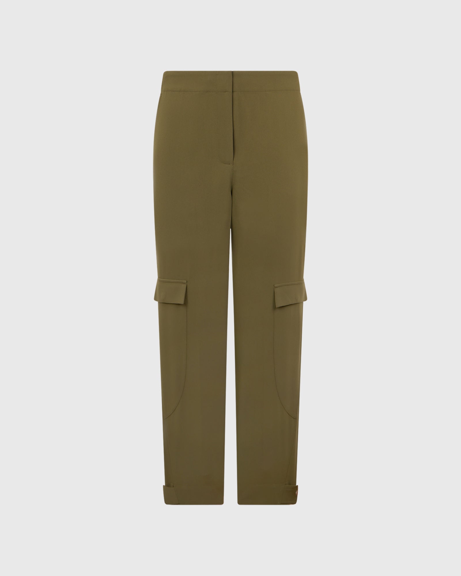 Club Monaco Corp, CA - Curved Seam Cargo Pant - Olive