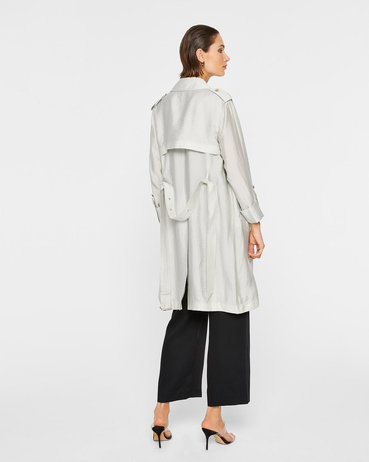 Club Monaco - Le trench doux - Blanc