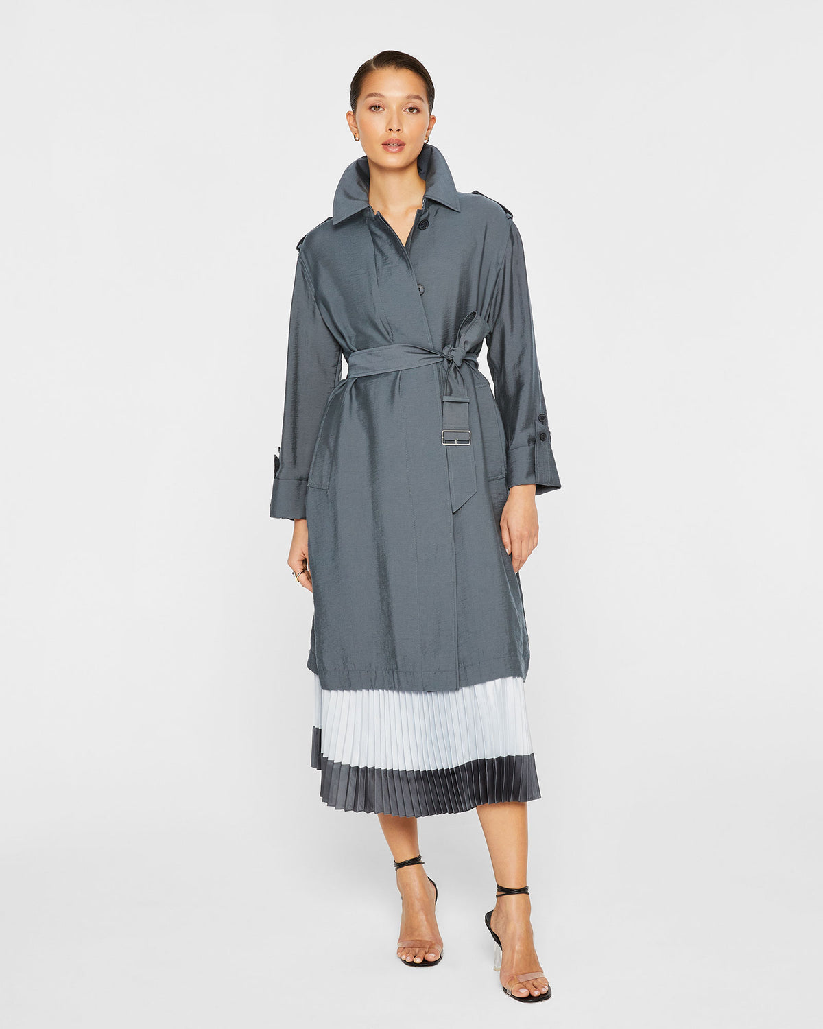 Club Monaco - Le trench doux - Gris