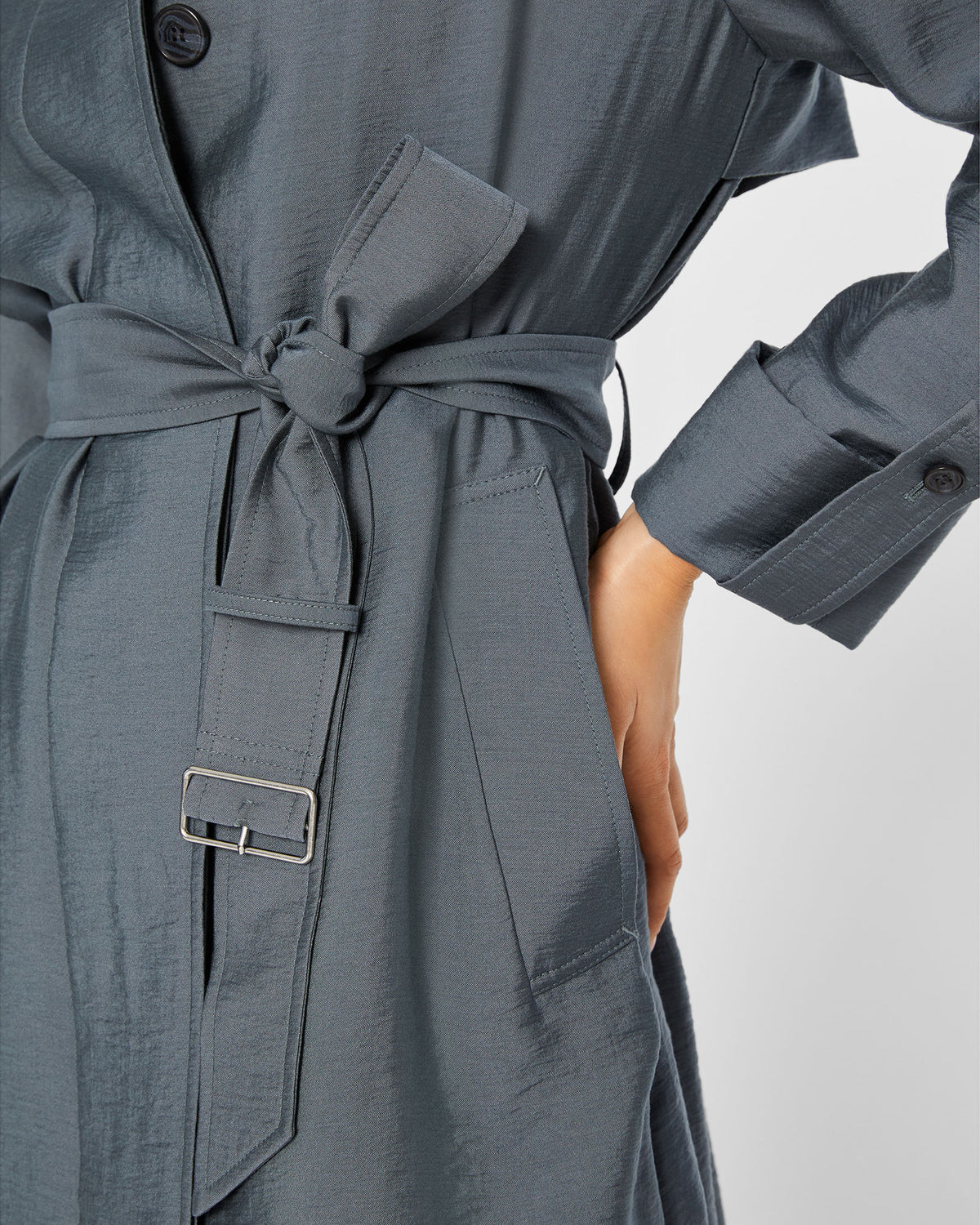 Club Monaco - Le trench doux - Gris