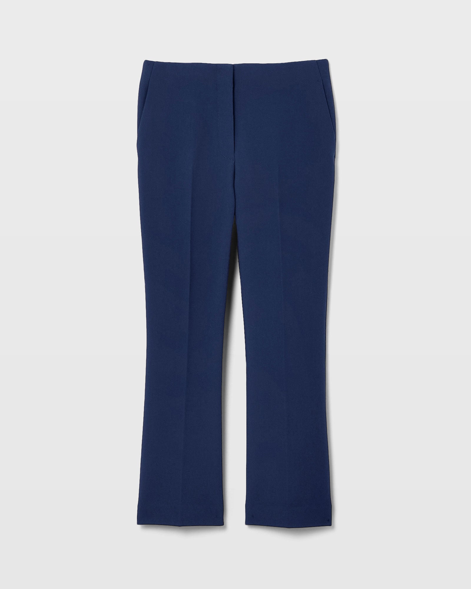 CLUB MONACO - Pantalon court et évasé - Marine