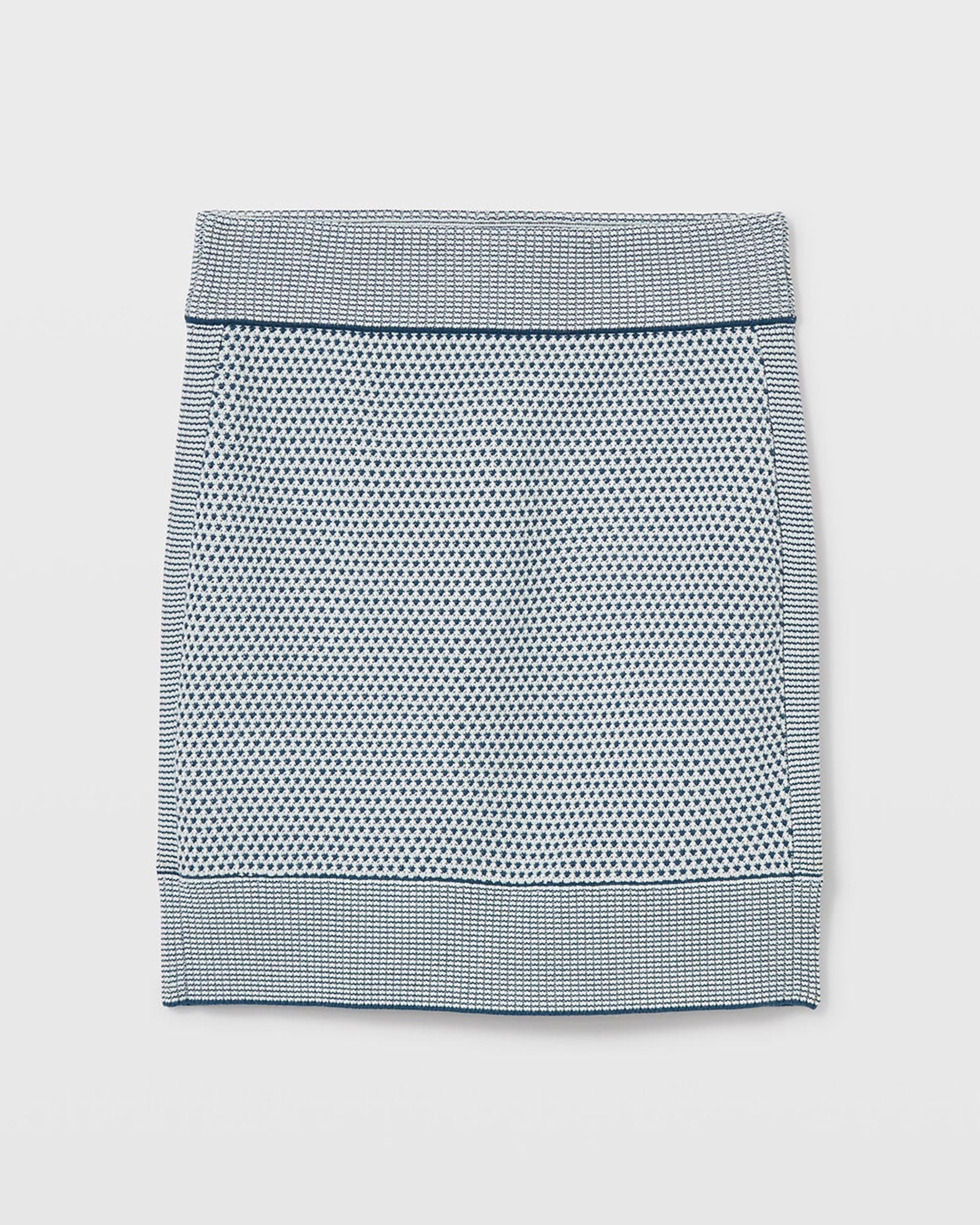 CLUB MONACO - Textured Tube Skirt - Blue Mix