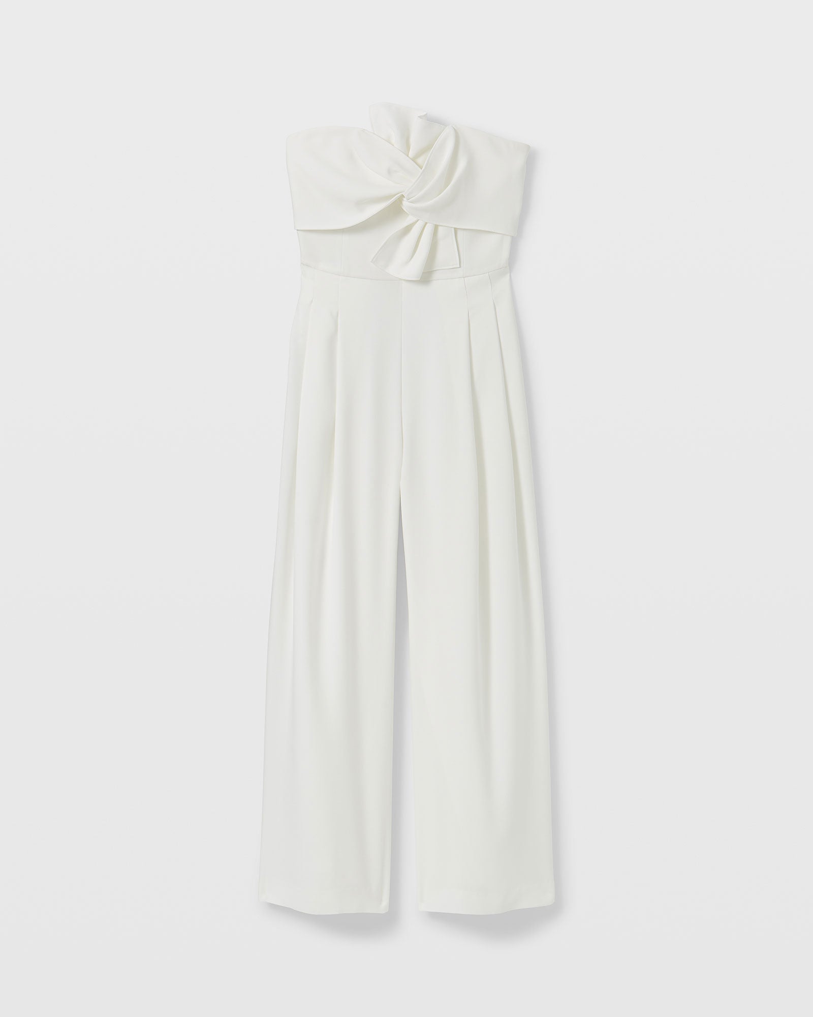 CLUB MONACO - Combinaison sans bretelles torsadée - Blanc De Blanc