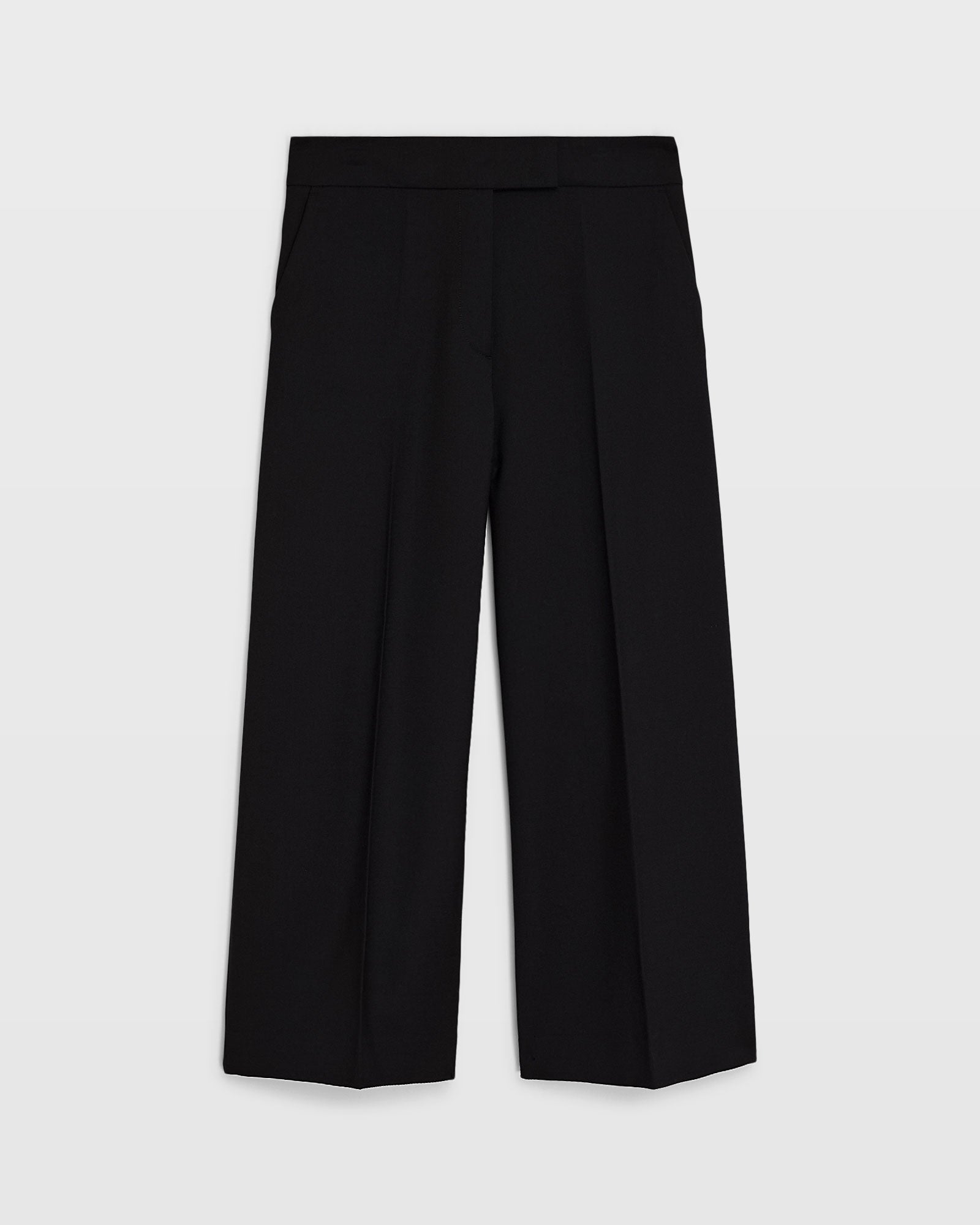 CLUB MONACO - Wide-Leg Borrem Pant - Black