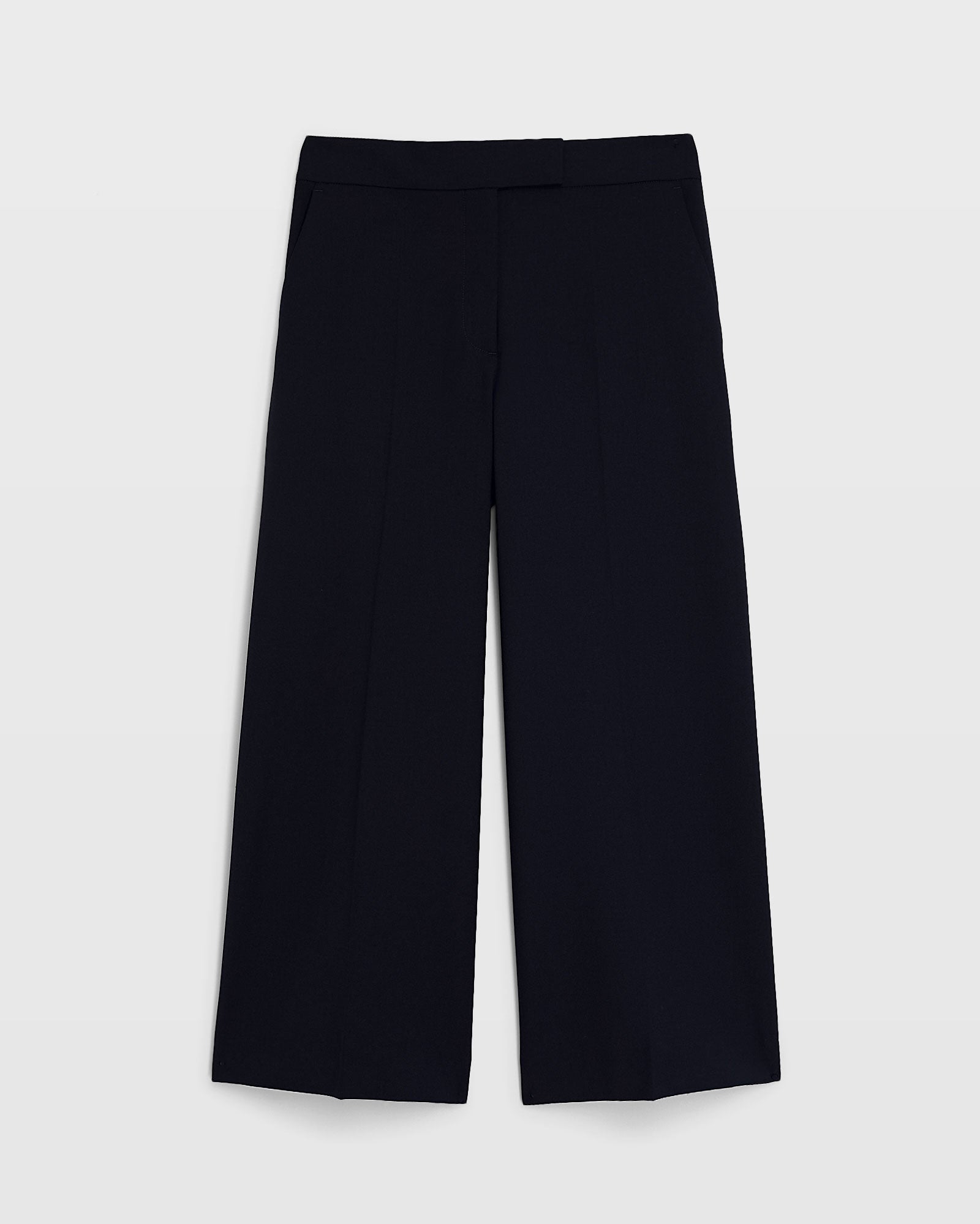CLUB MONACO - Pantalon Borrem à jambes larges - Marine