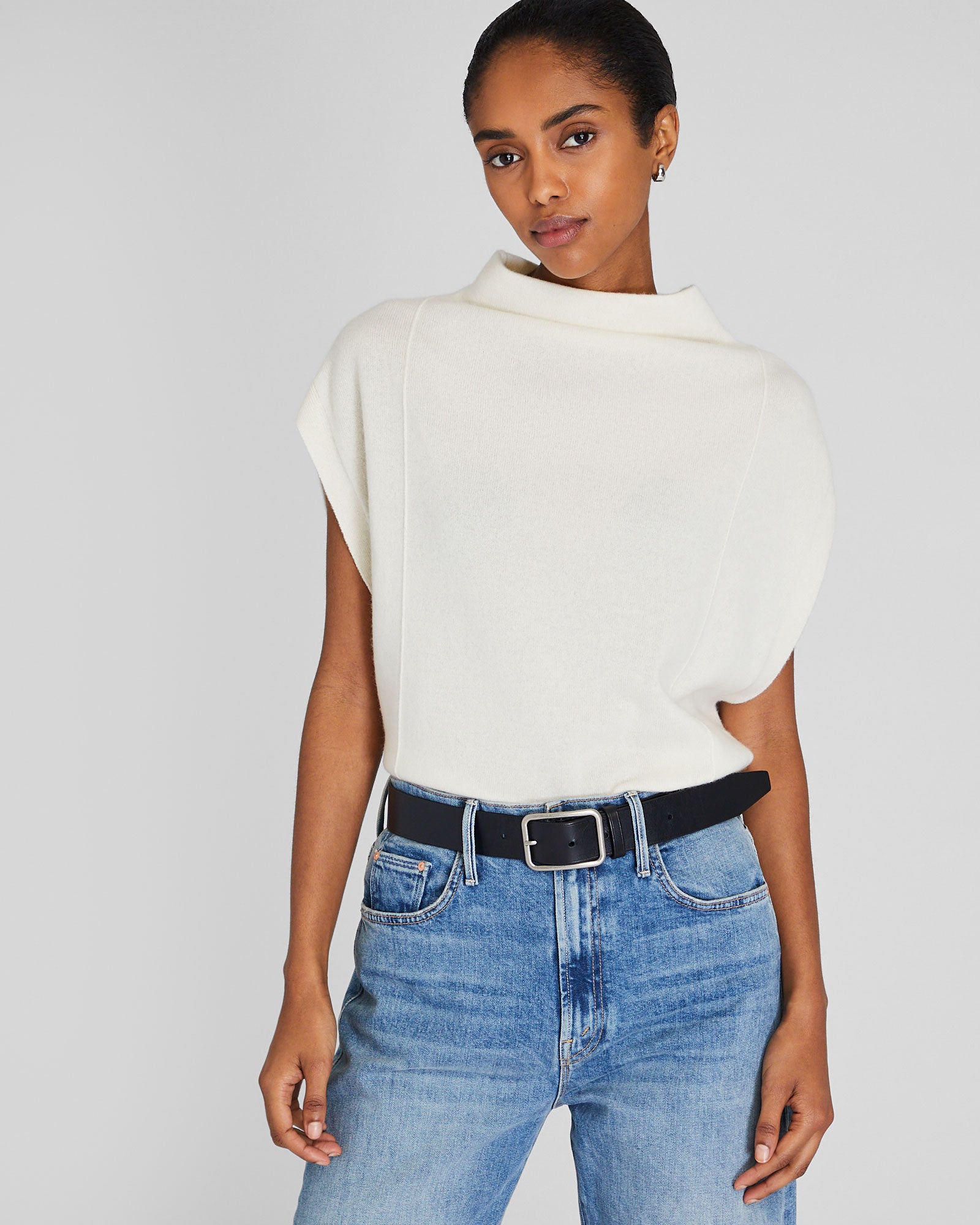 CLUB MONACO - Cashmere Abhy Sweater - Ivory
