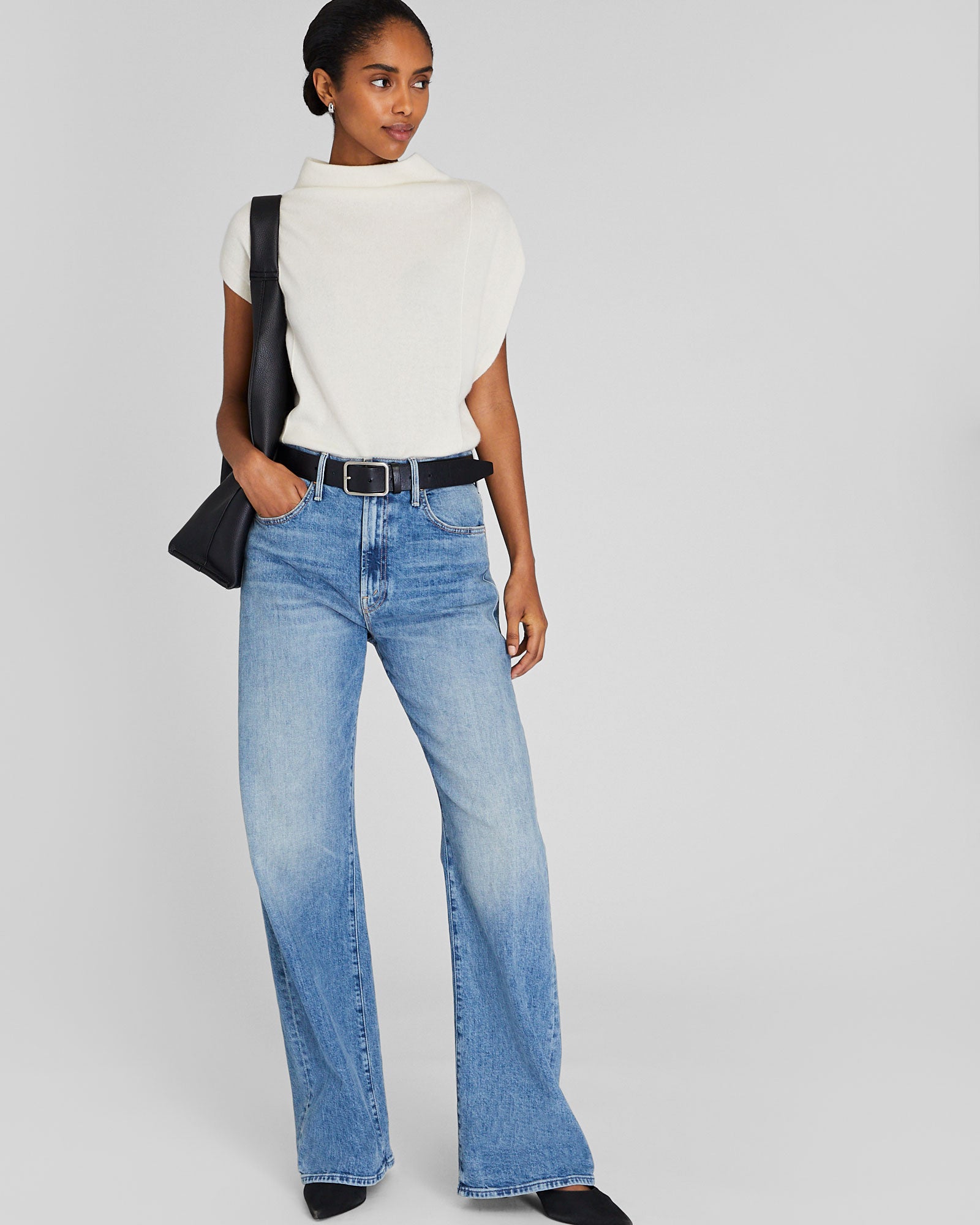 CLUB MONACO - Cashmere Abhy Sweater - Ivory