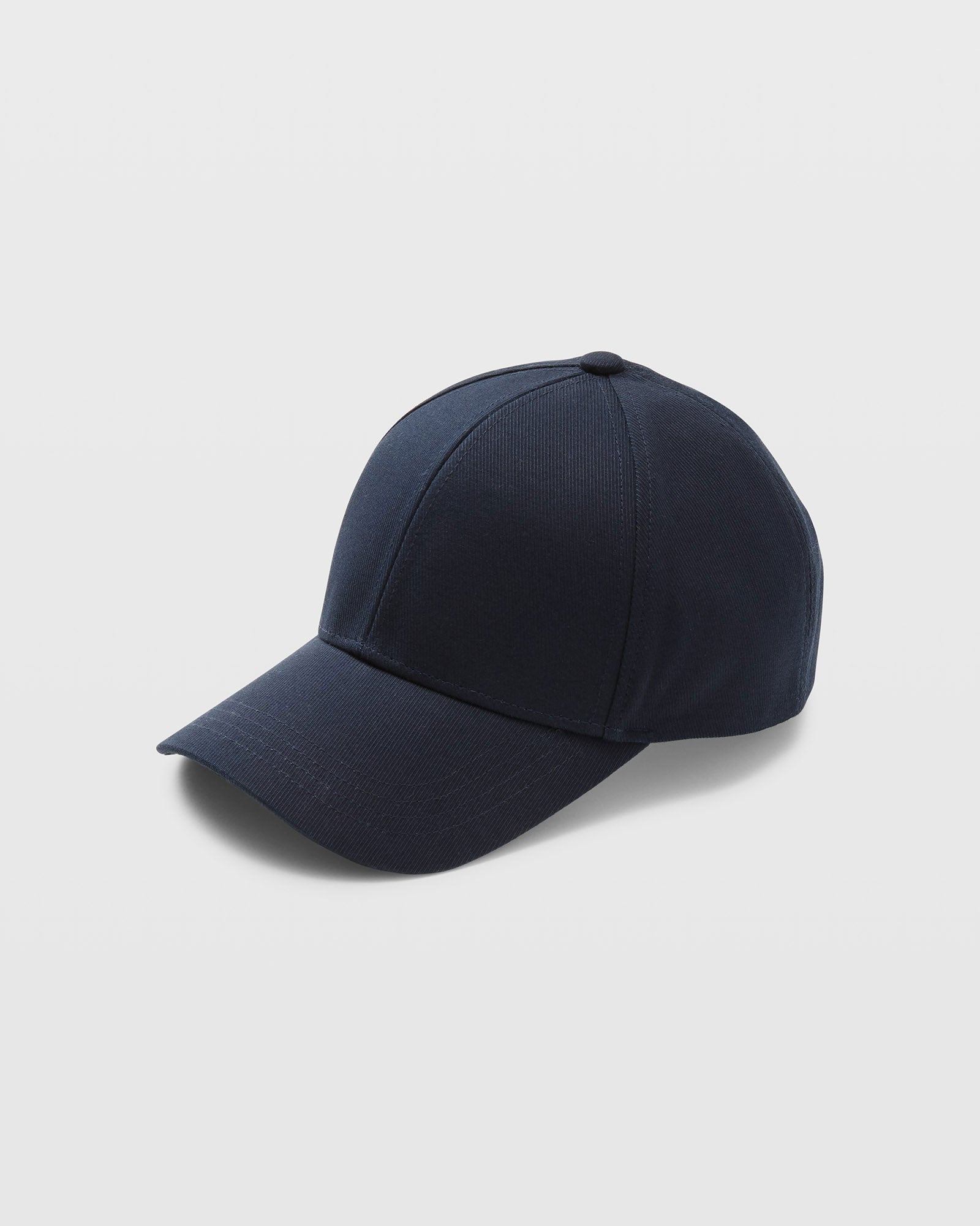 CLUB MONACO - Casquette de baseball à lanières en cuir CM - Blanc Cassé